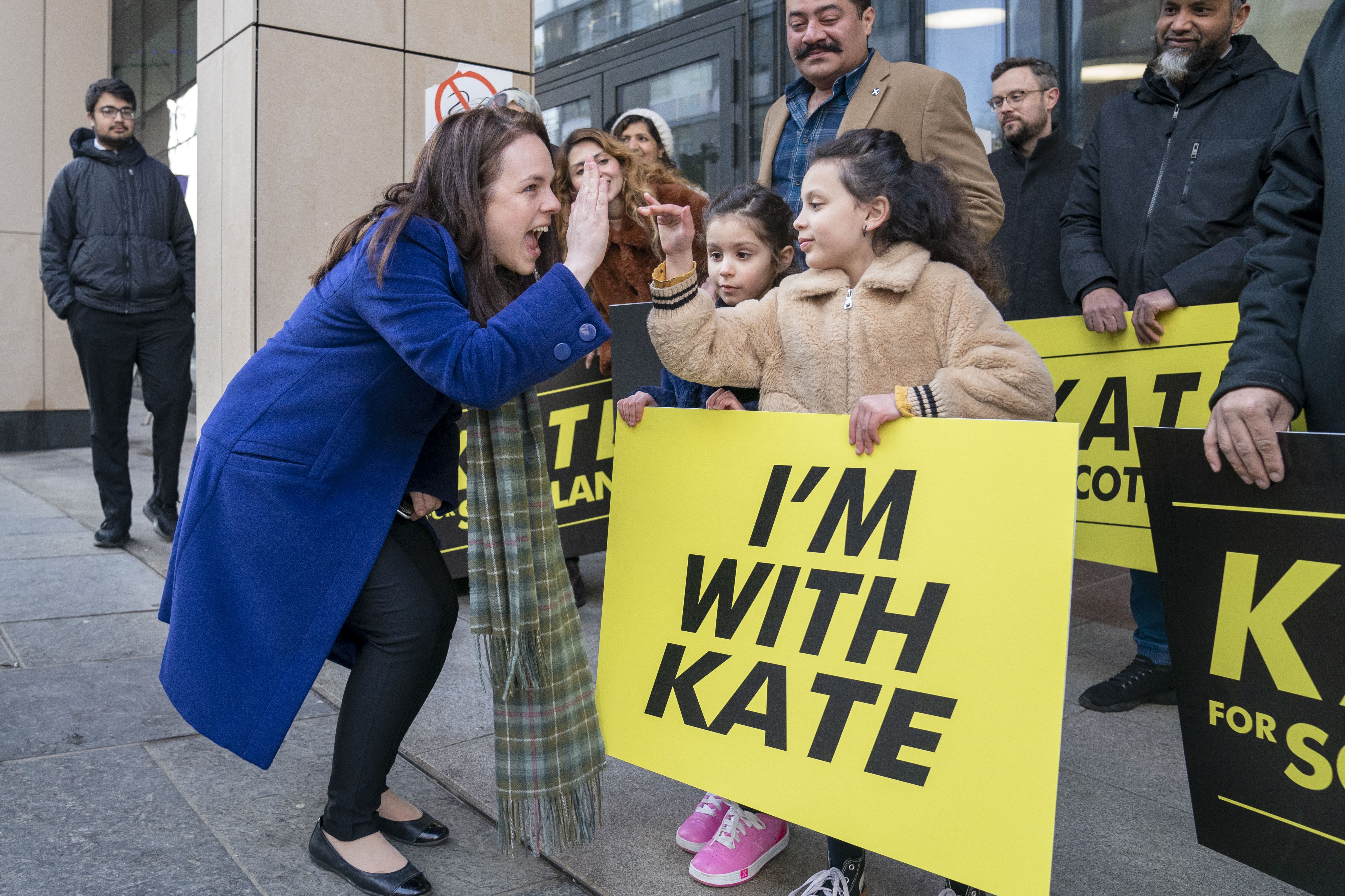 Kate Forbes insisted she could be the first minister who leads Scotland to independence (Jane Barlow/PA)