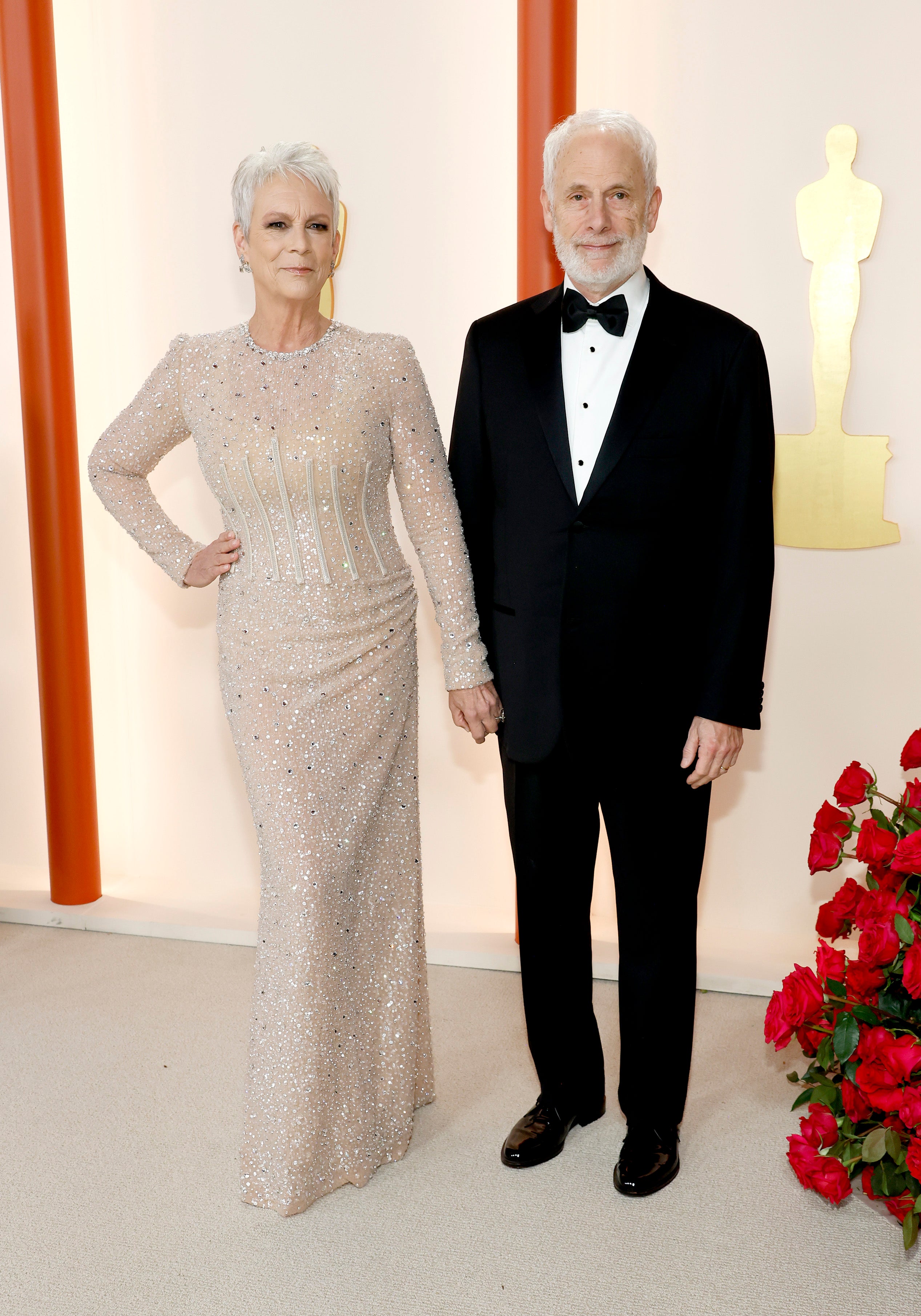 Jamie Lee Curtis and husband Christopher Guest at the 95th Annual Academy Awards on 12 March 2023