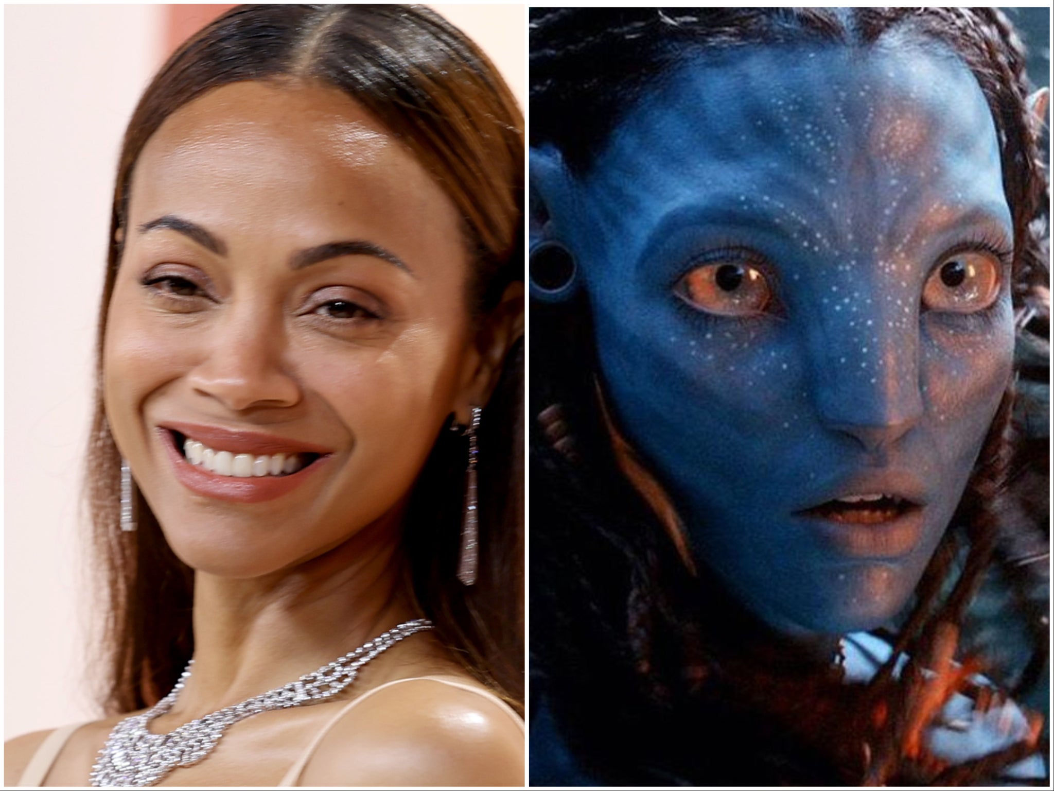 Zoë Saldana in ‘Avatar: The Way of Water’