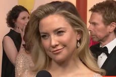 Kate Hudson awkwardly corrects reporter who thinks she’s won an Academy Award: ‘I’ve never won an Oscar’