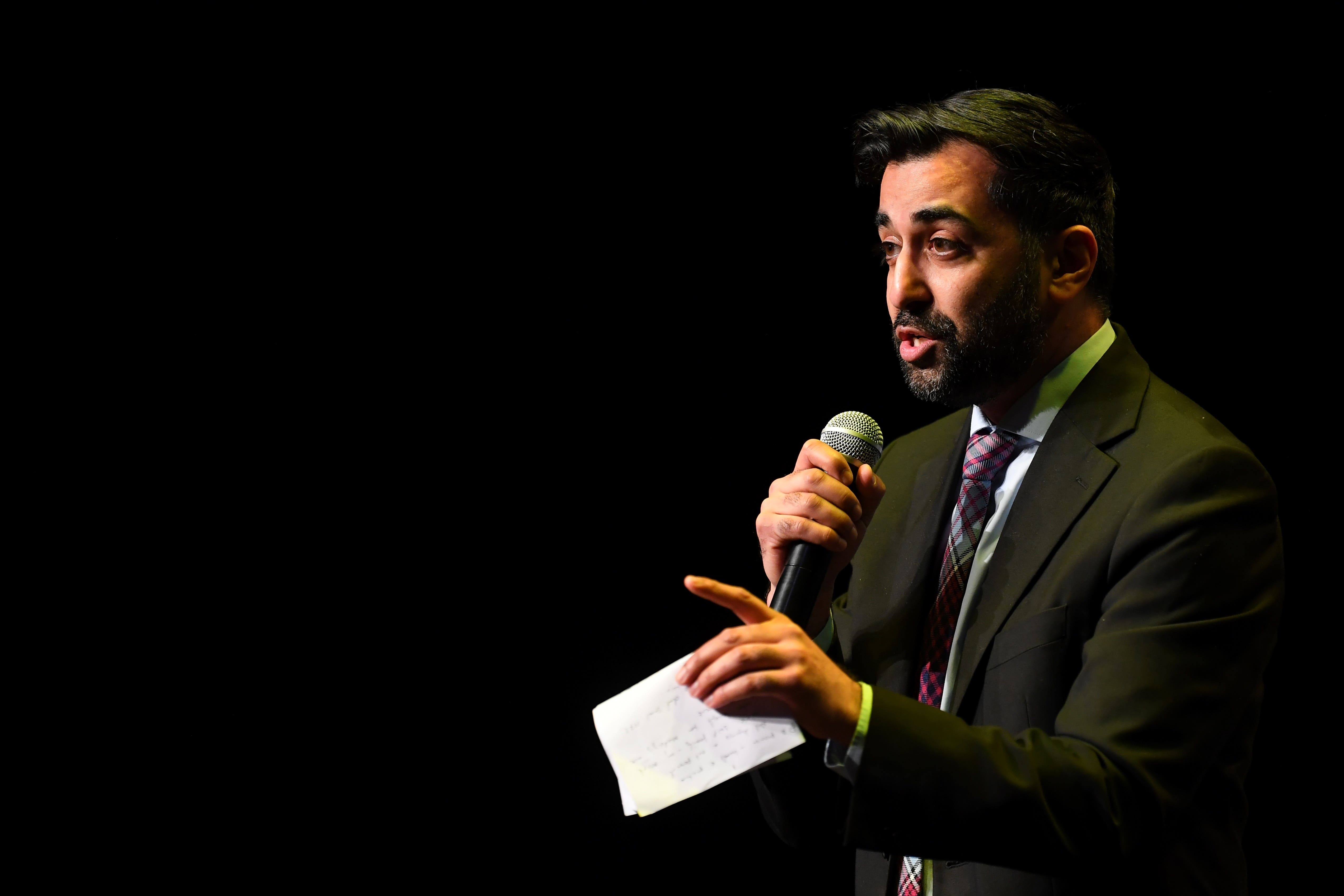 SNP leadership candidate Humza Yousaf (Andy Buchanan/PA)