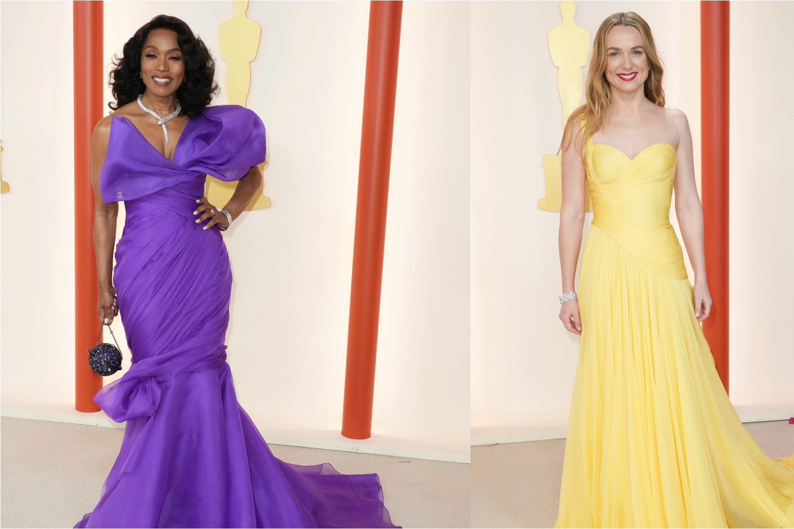 Angela Bassett (L) and Kerry Condon (Jordan Strauss/AP)