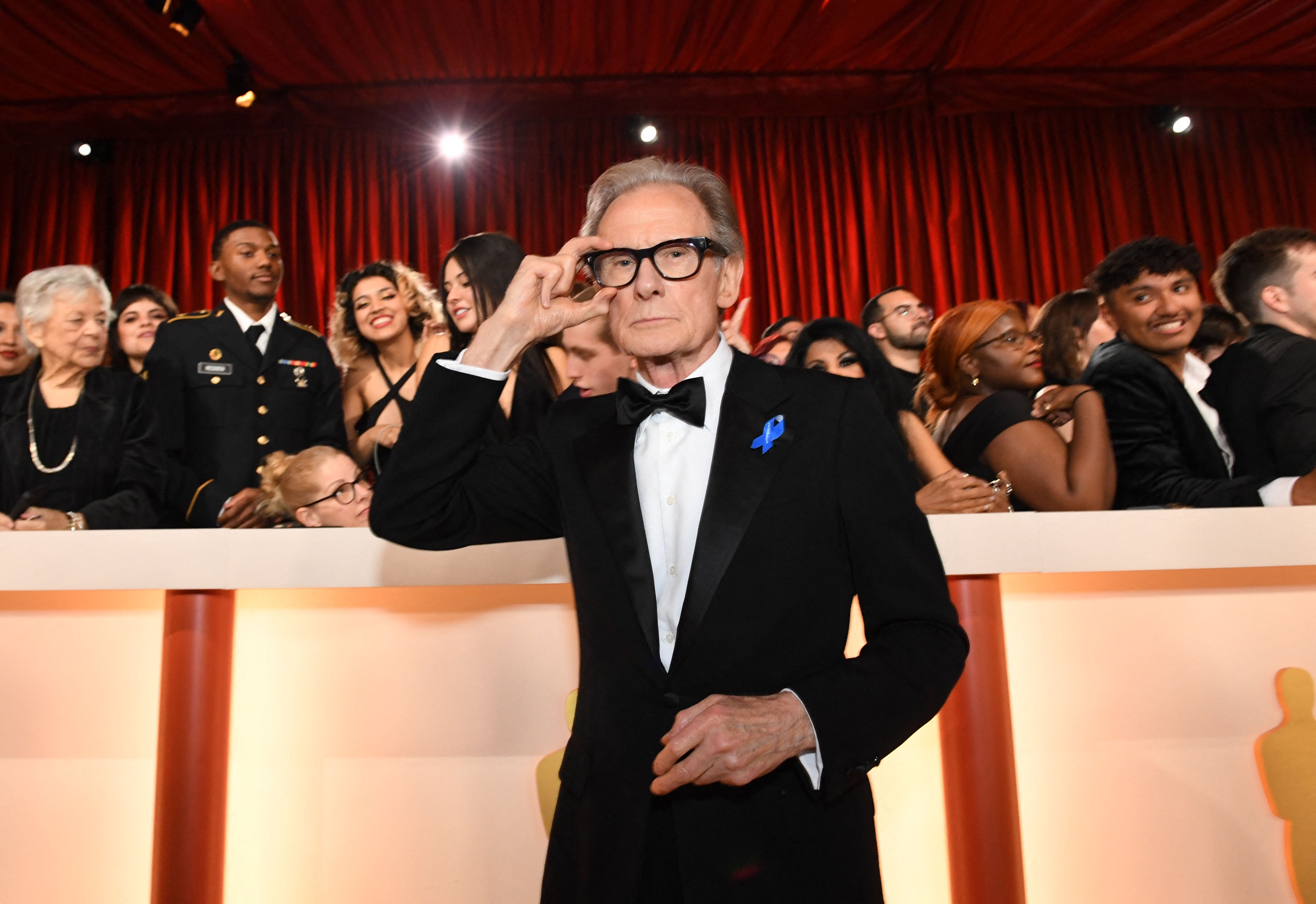 English actor Bill Nighy attends the 95th Annual Academy Awards at the Dolby Theatre in Hollywood, California on March 12, 2023