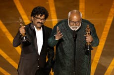 Oscars: Tollywood film RRR’s ‘Naatu Naatu’ wins best original song award