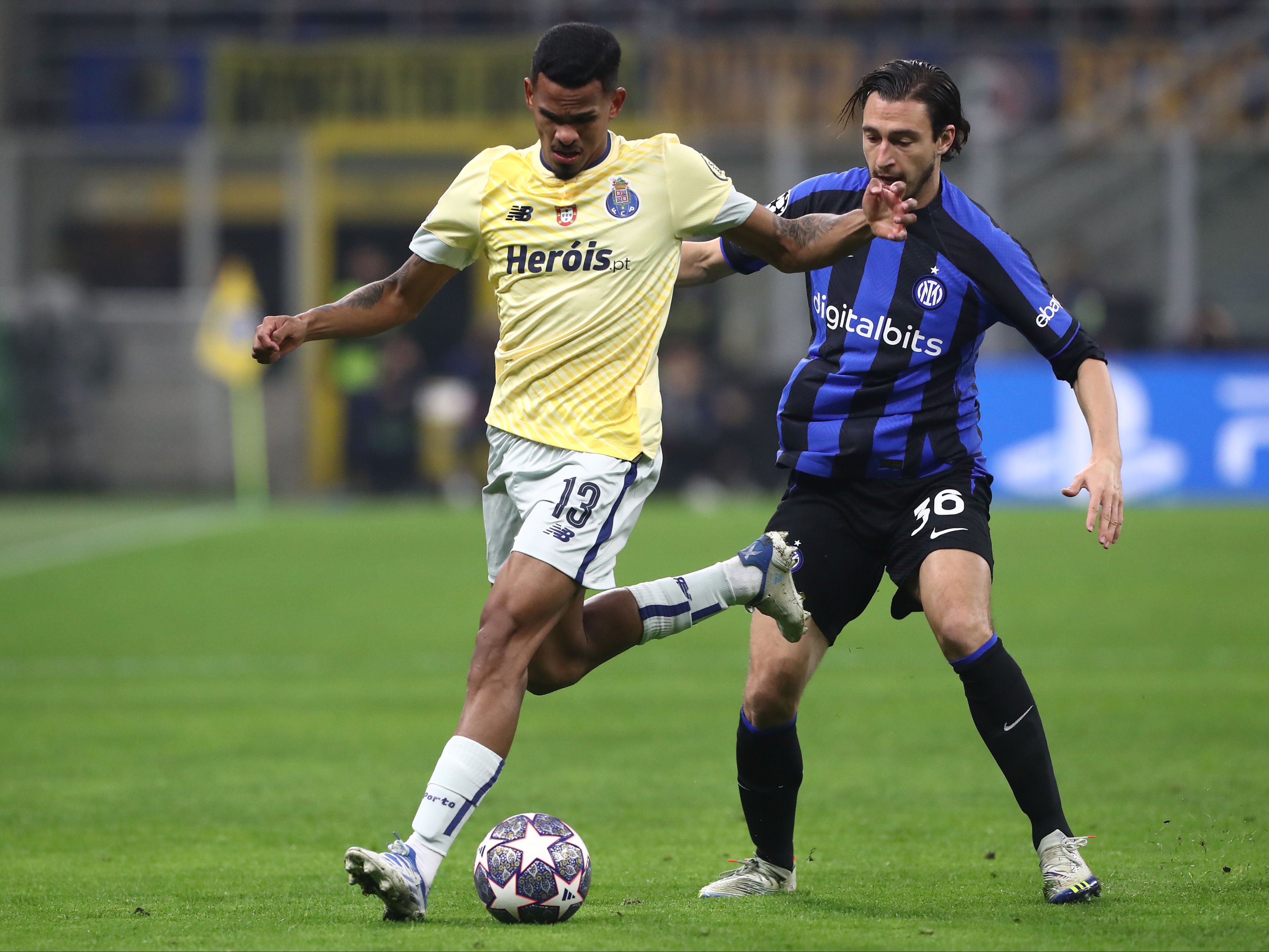 Porto and Inter Milan vie for a Champions League quarter final place