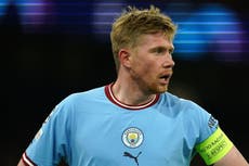 Kevin De Bruyne urged to focus on ‘simple things’ in bid to rediscover top form