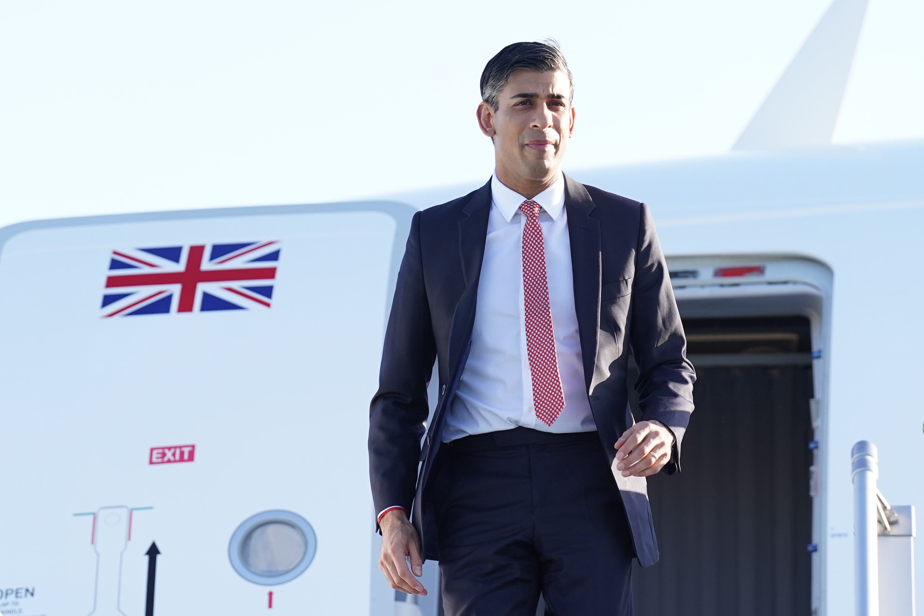 Rishi Sunak was in the US during a debate in the Commons on the bill