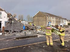 Swansea explosion – latest: Hundred residents evacuated as person still missing after Morriston ‘gas blast’