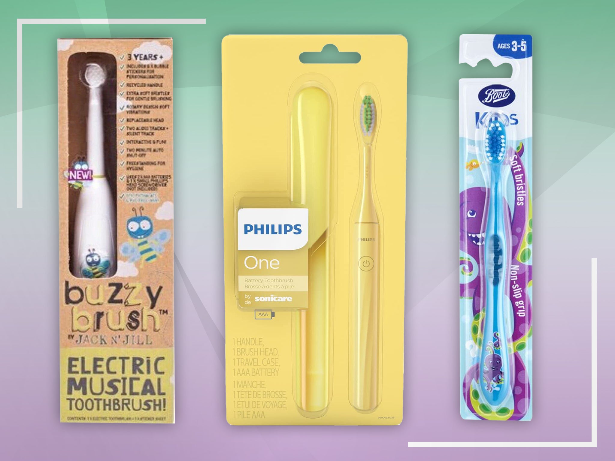 These toothbrushes are perfect for little hands