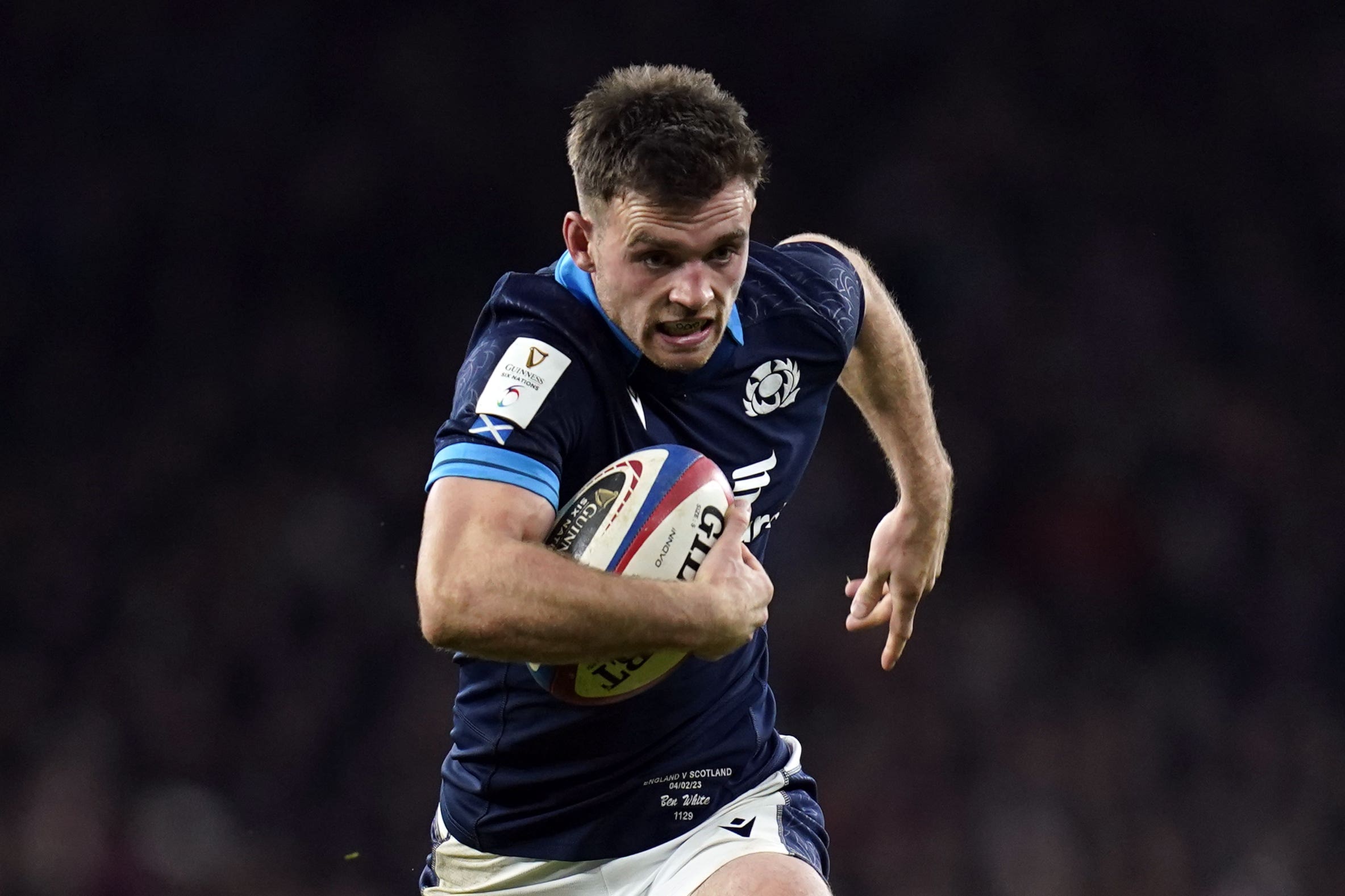 Scotland scrum-half Ben White rued missed chances (Andrew Matthews/PA)