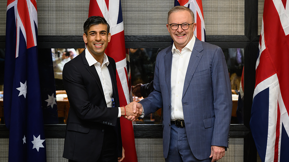 Watch live: Joe Biden, Anthony Albanese and Rishi Sunak hold Aukus talks