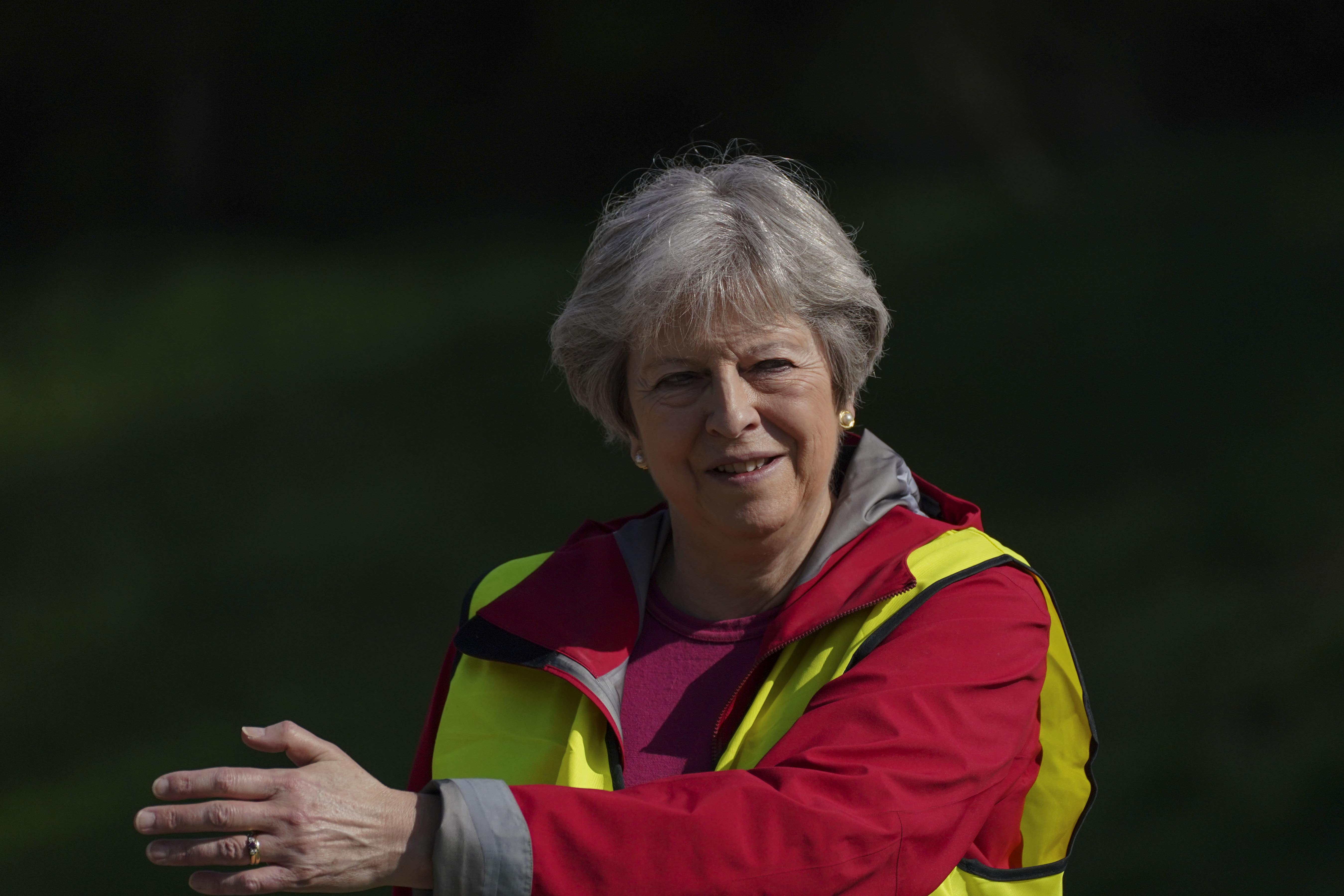 Former prime minister Theresa May is to write a book on her time in government (Steve Parsons/PA)