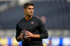 Garoppolo heads long list of QBs on move in free agency