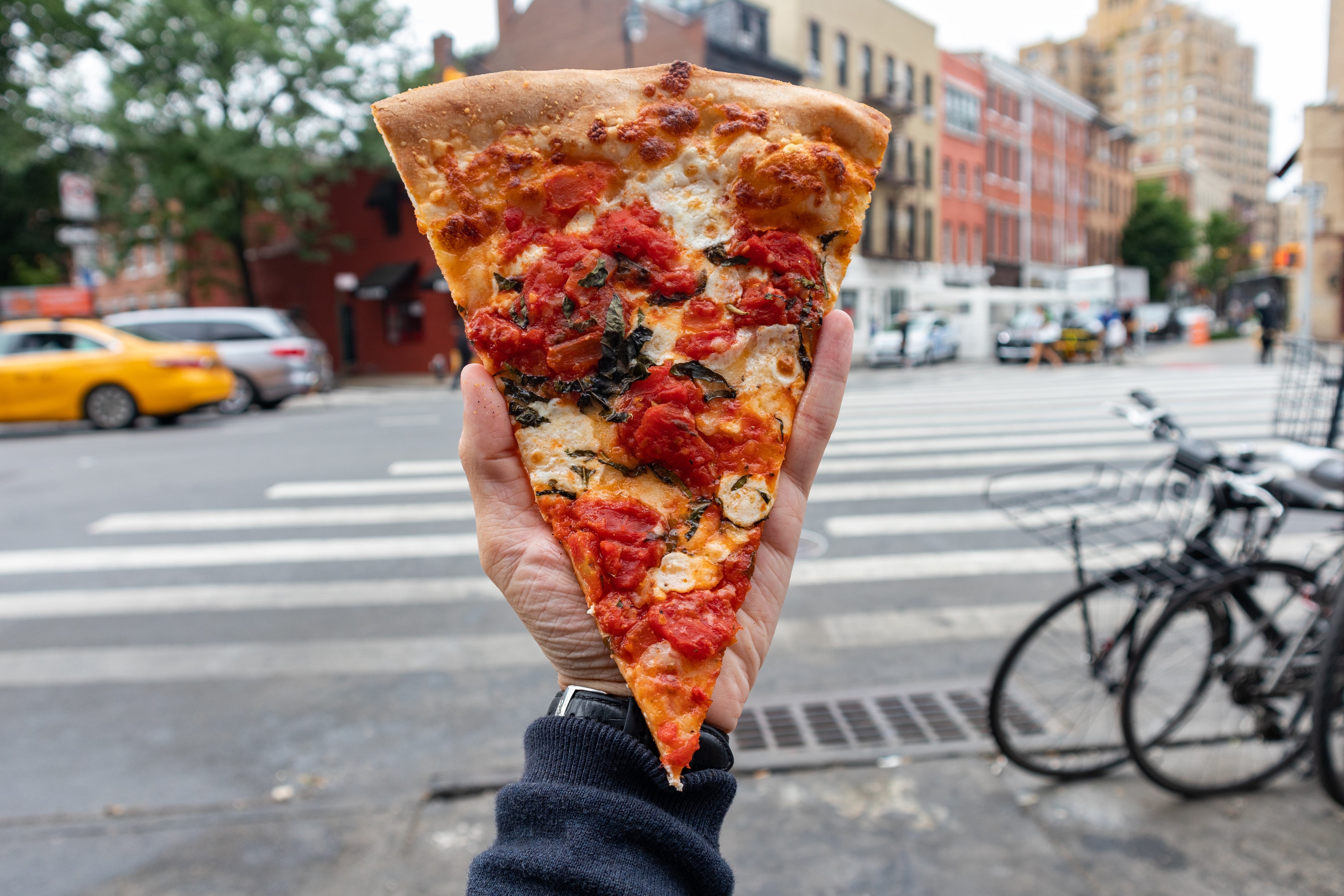 New York is famed for its pizza slices