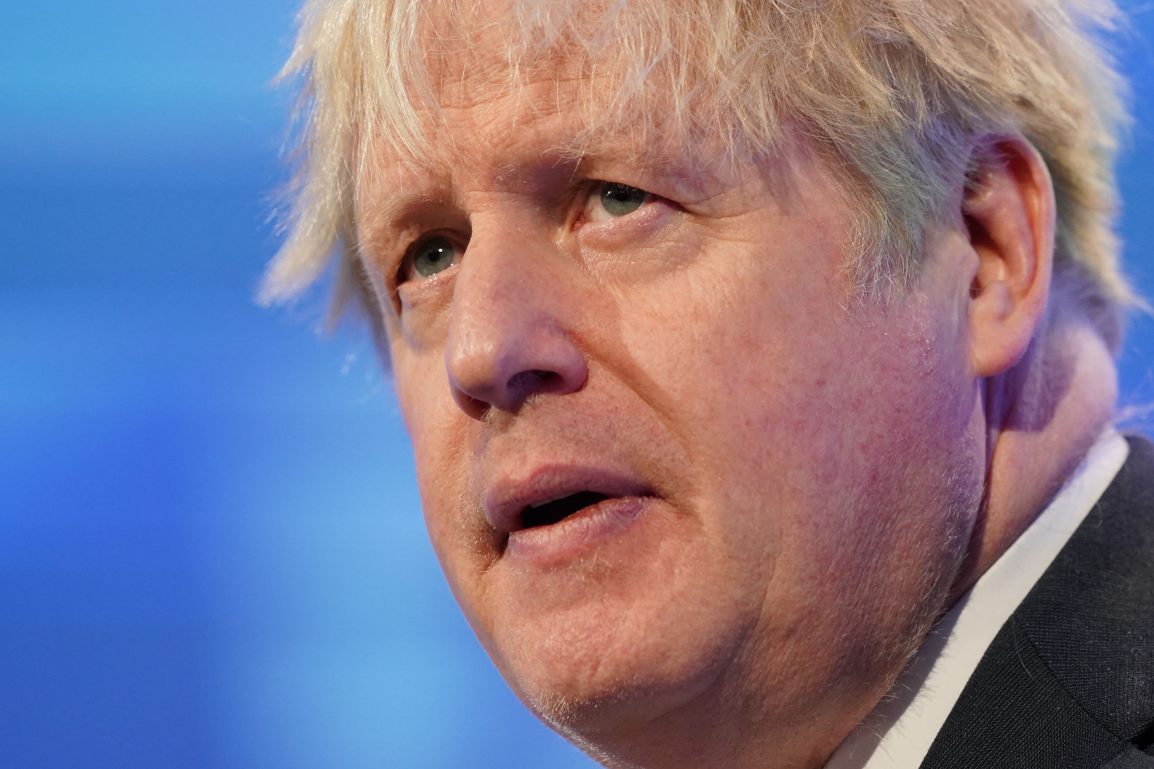 Boris Johnson is understood to have set a time for his televised questioning on whether he lied to MPs over partygate (Jonathan Brady/PA)