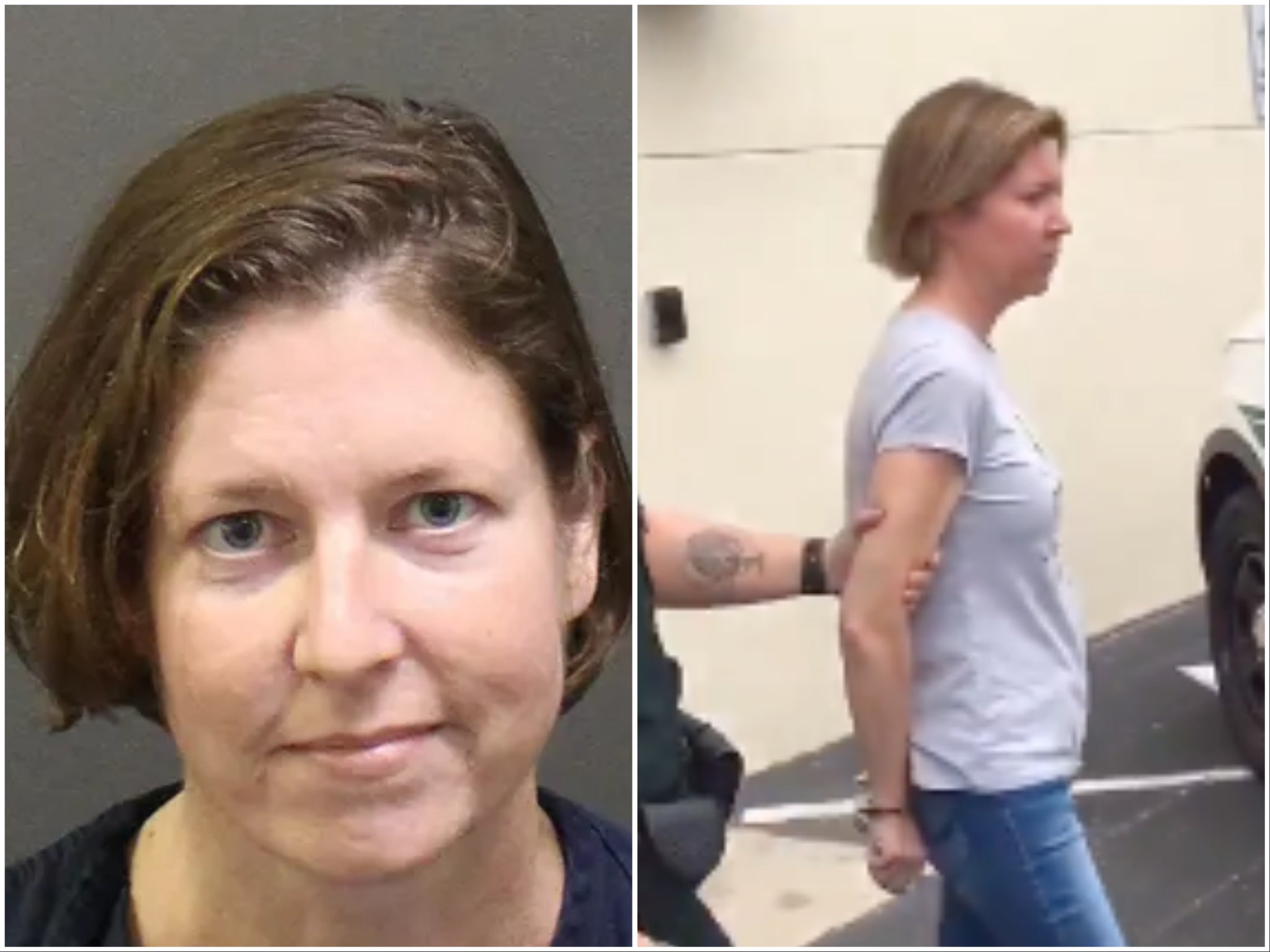 Sarah Boone, 42, faces a second degree murder charge in the death of Jorge Torres Jr, 42, after he was zipped in a suitcase and she didn’t return for hours