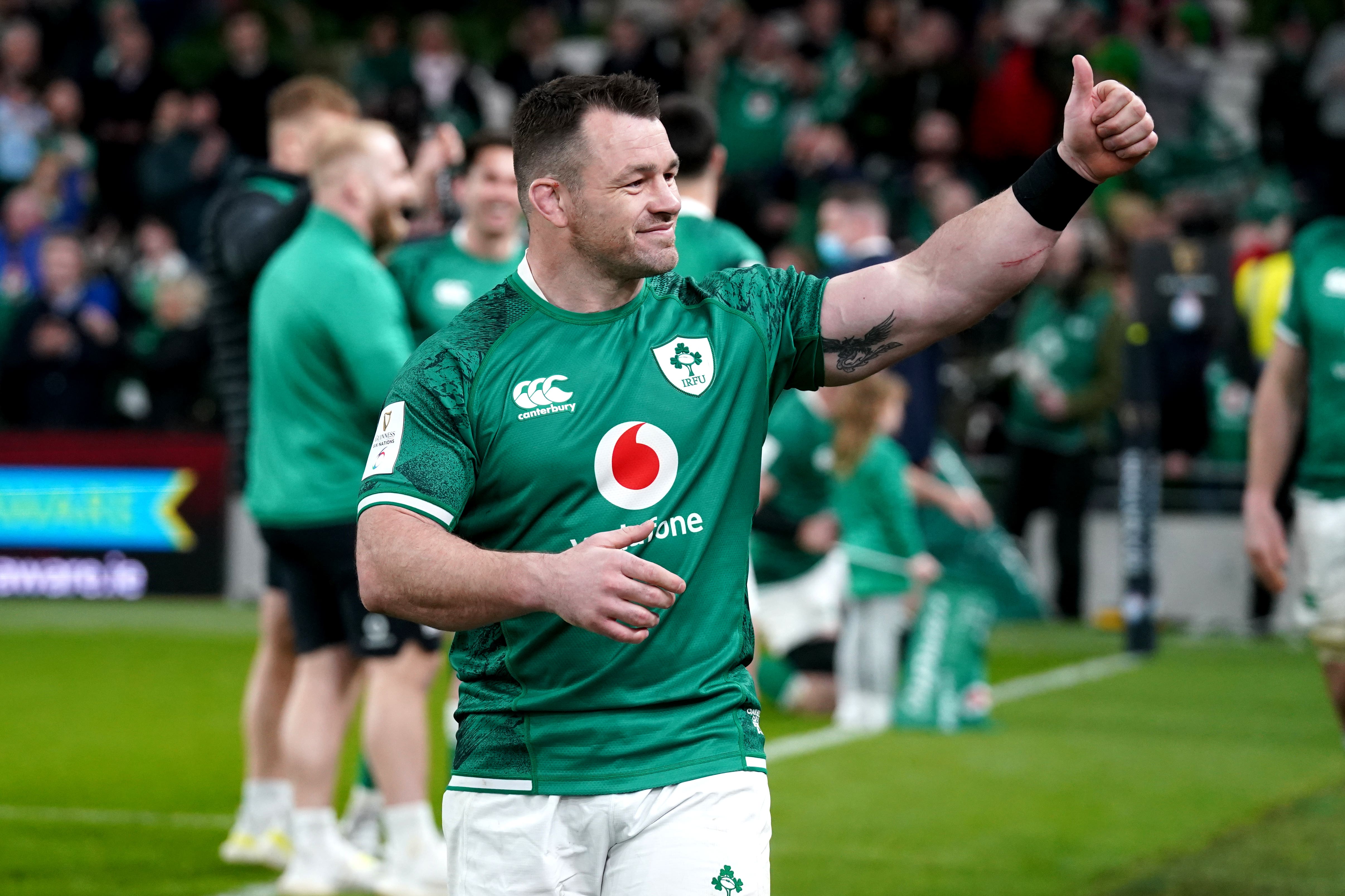 Cian Healy says there is no chance of Ireland taking England lightly (Brian Lawless/PA).