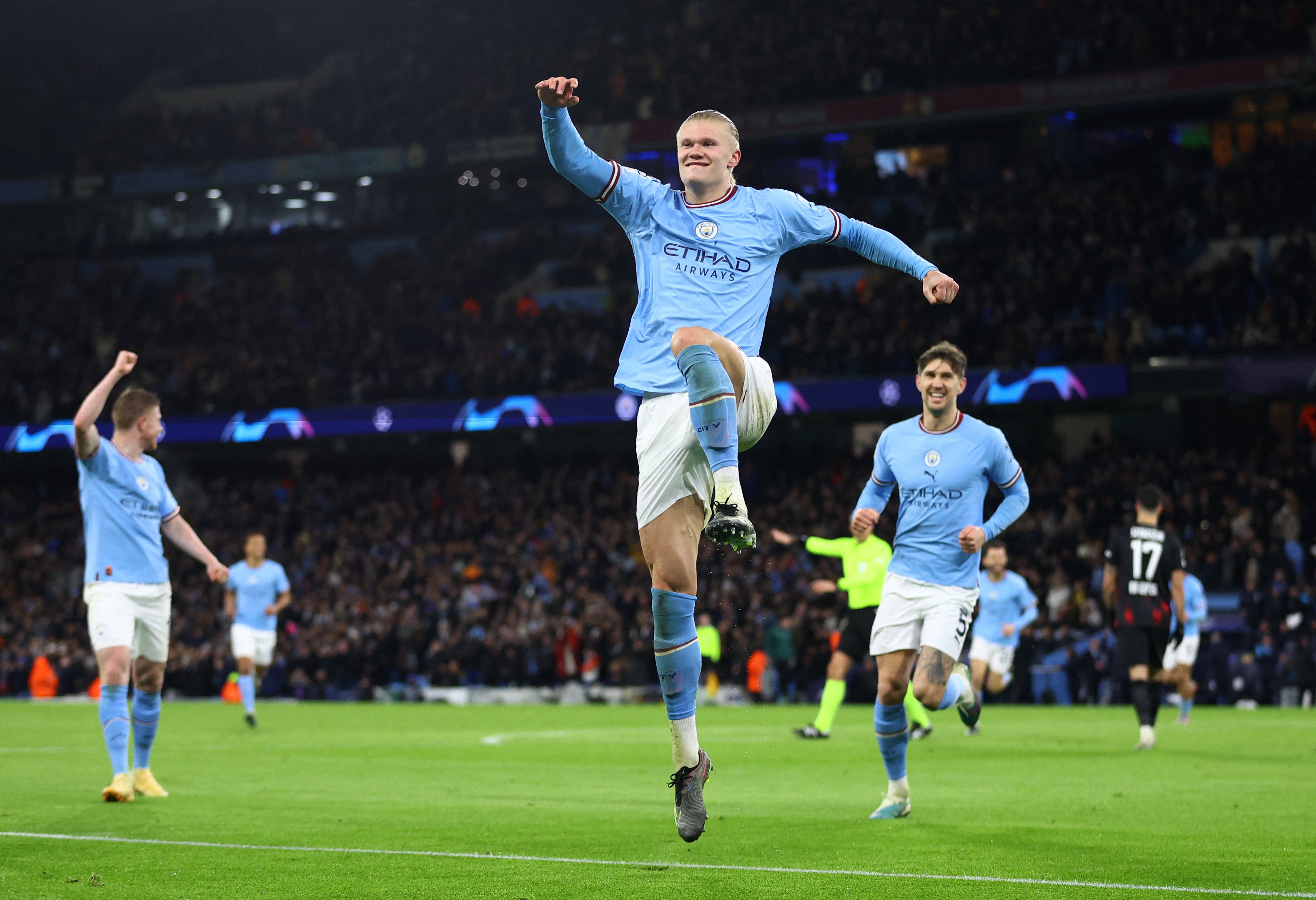 Professional predator Erling Haaland heading for 50-goal season