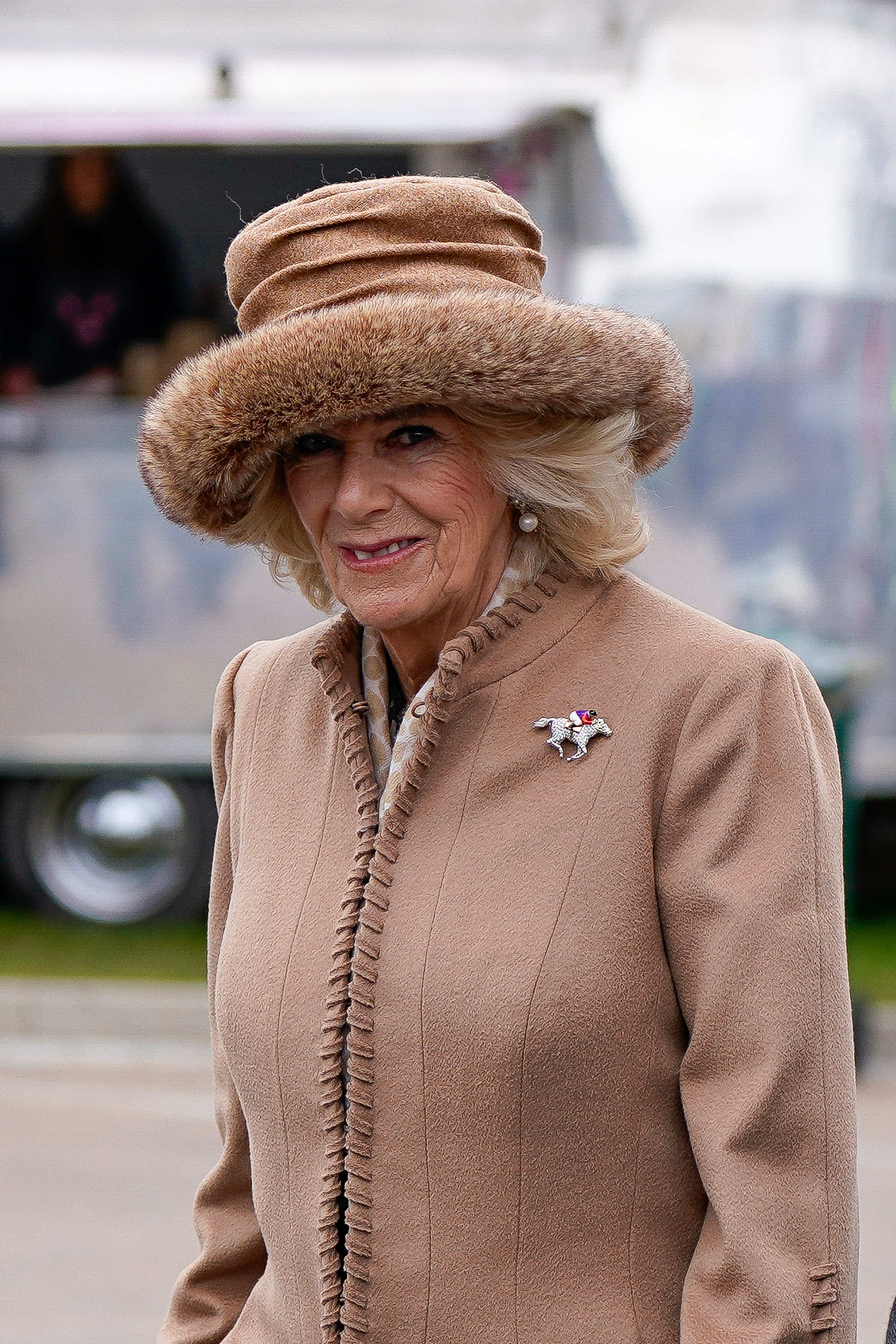 Camilla Queen Consort at the Cheltenham Festival