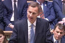 Budget 2023: Pension changes, lifetime allowance and childcare support announced – live updates