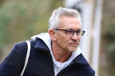 Gary Lineker says BBC row was ‘so disproportionate’ and he ‘never thought tweet would be an issue’