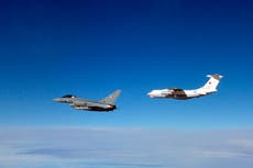 UK, German fighter jets intercept Russian plane near Estonia