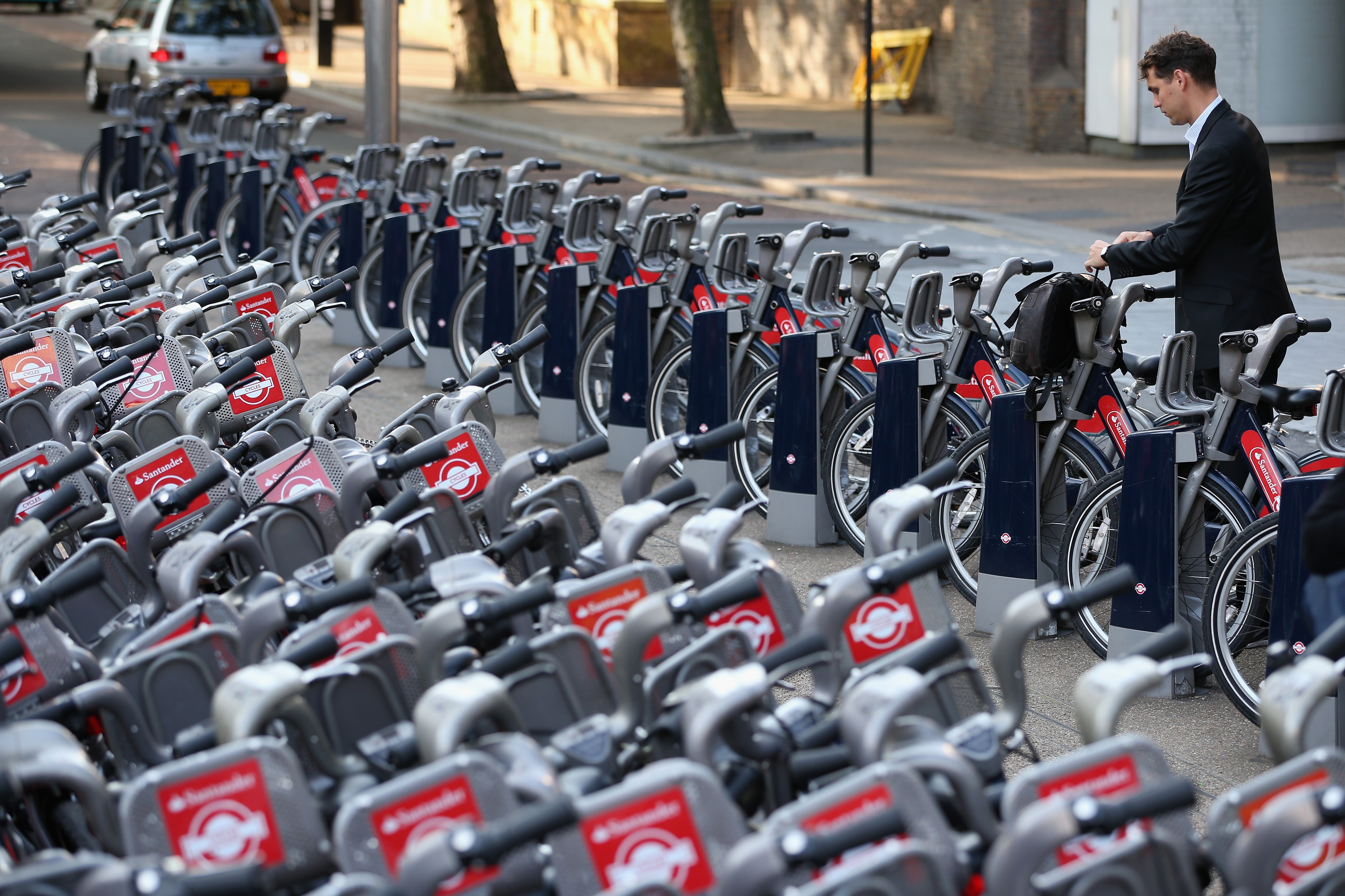 TfL has encouraged Londoners to walk or cycle part of their journey, if possible