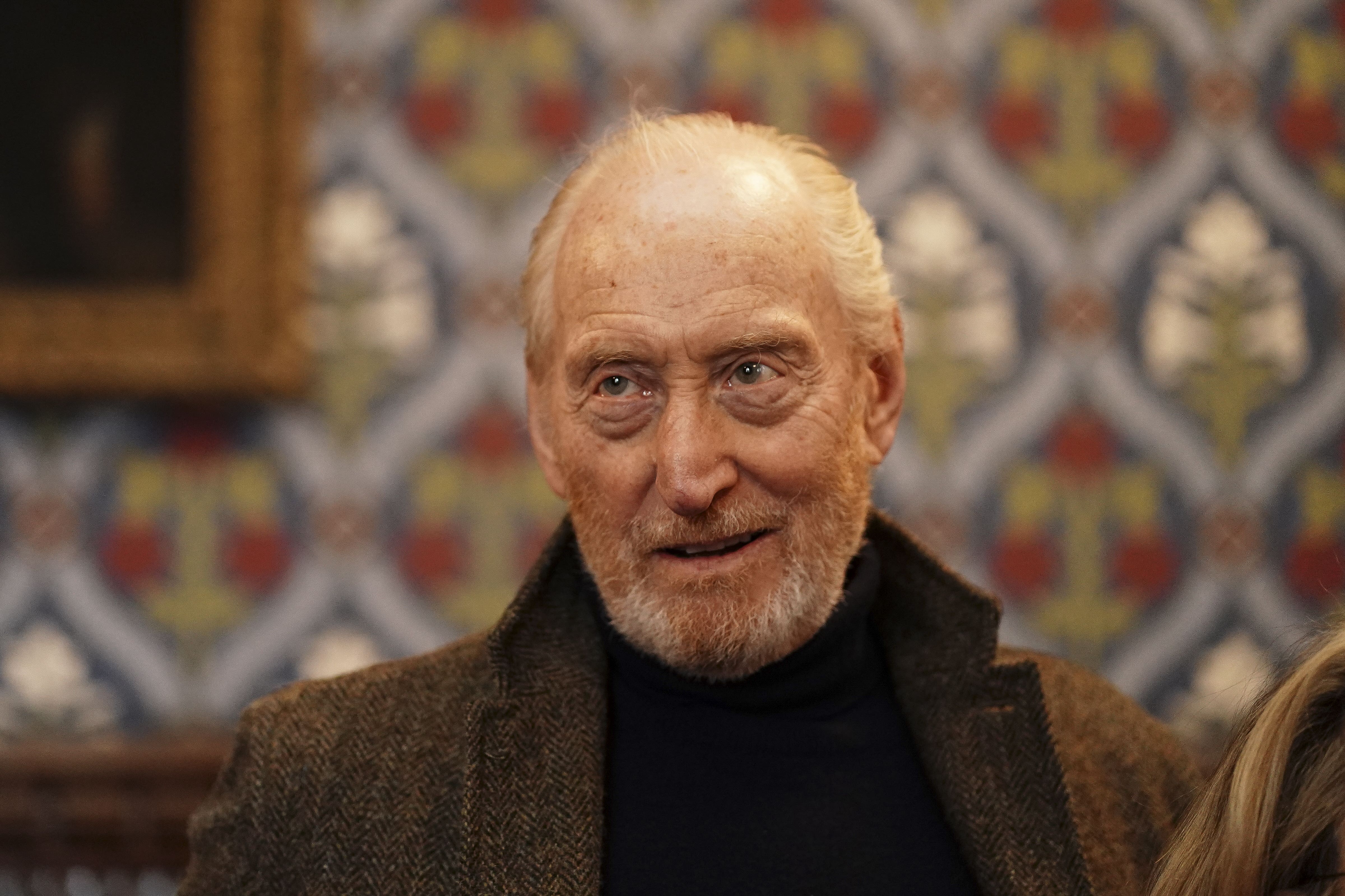 Charles Dance attends the Ban Trophy Hunting Campaign reception (Jordan Pettitt/PA)