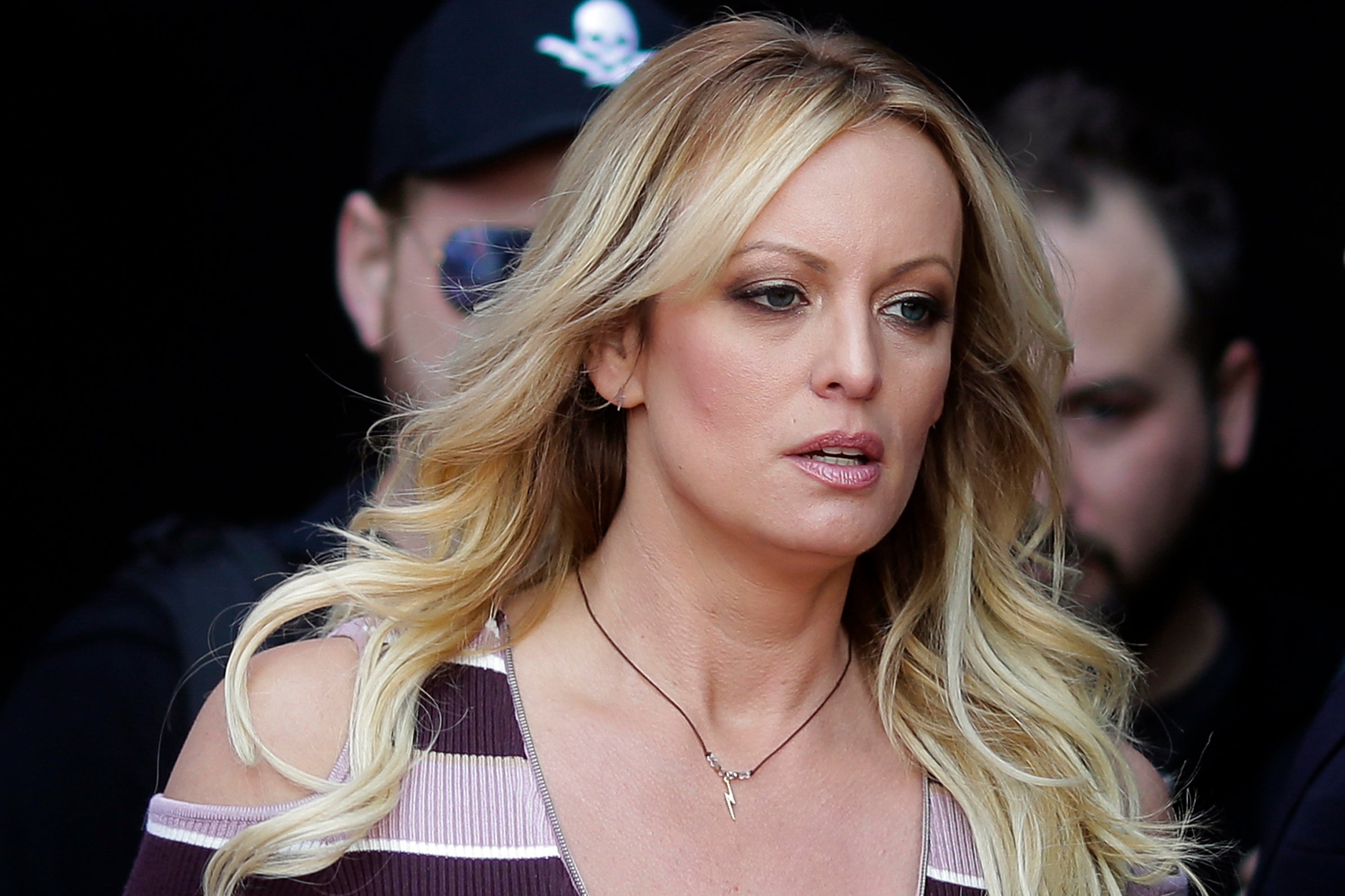 Adult film actress Stormy Daniels