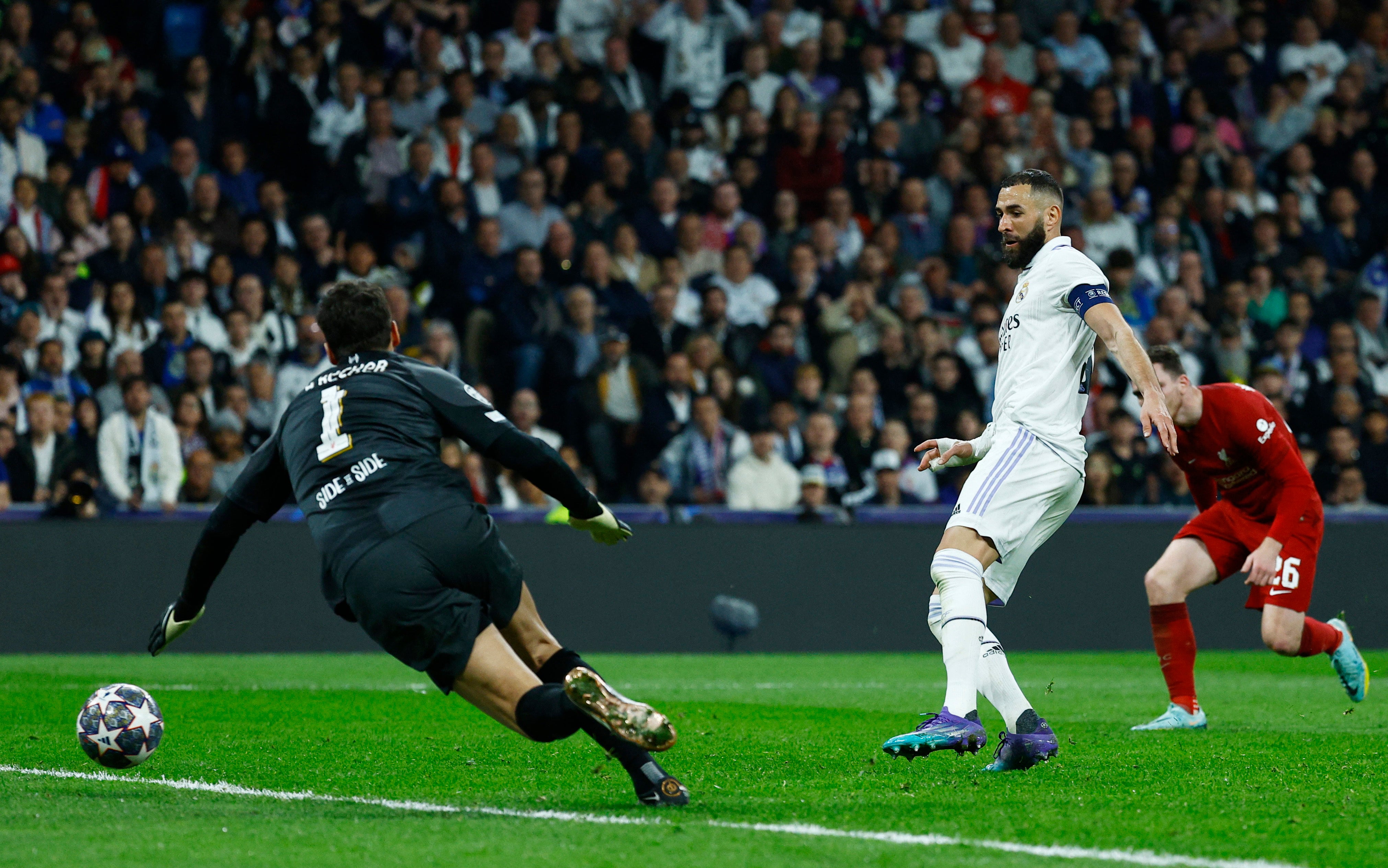 Liverpool were overrun in midfield and ultimately paid the price with this Benzema goal