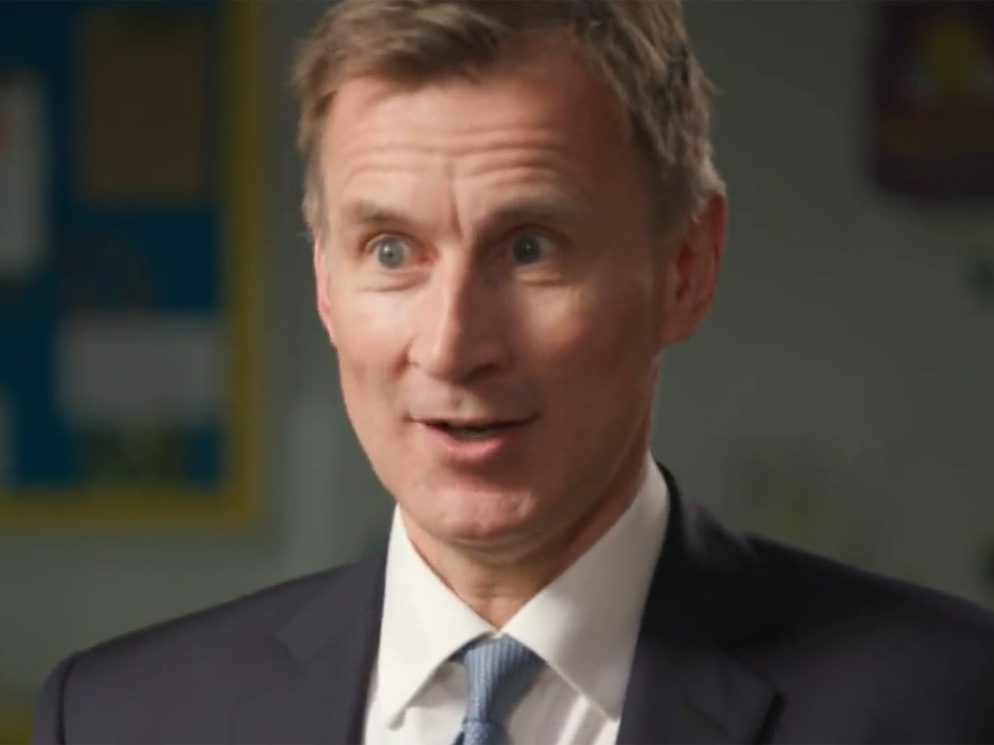 Jeremy Hunt on Peston after delivering his Budget speech