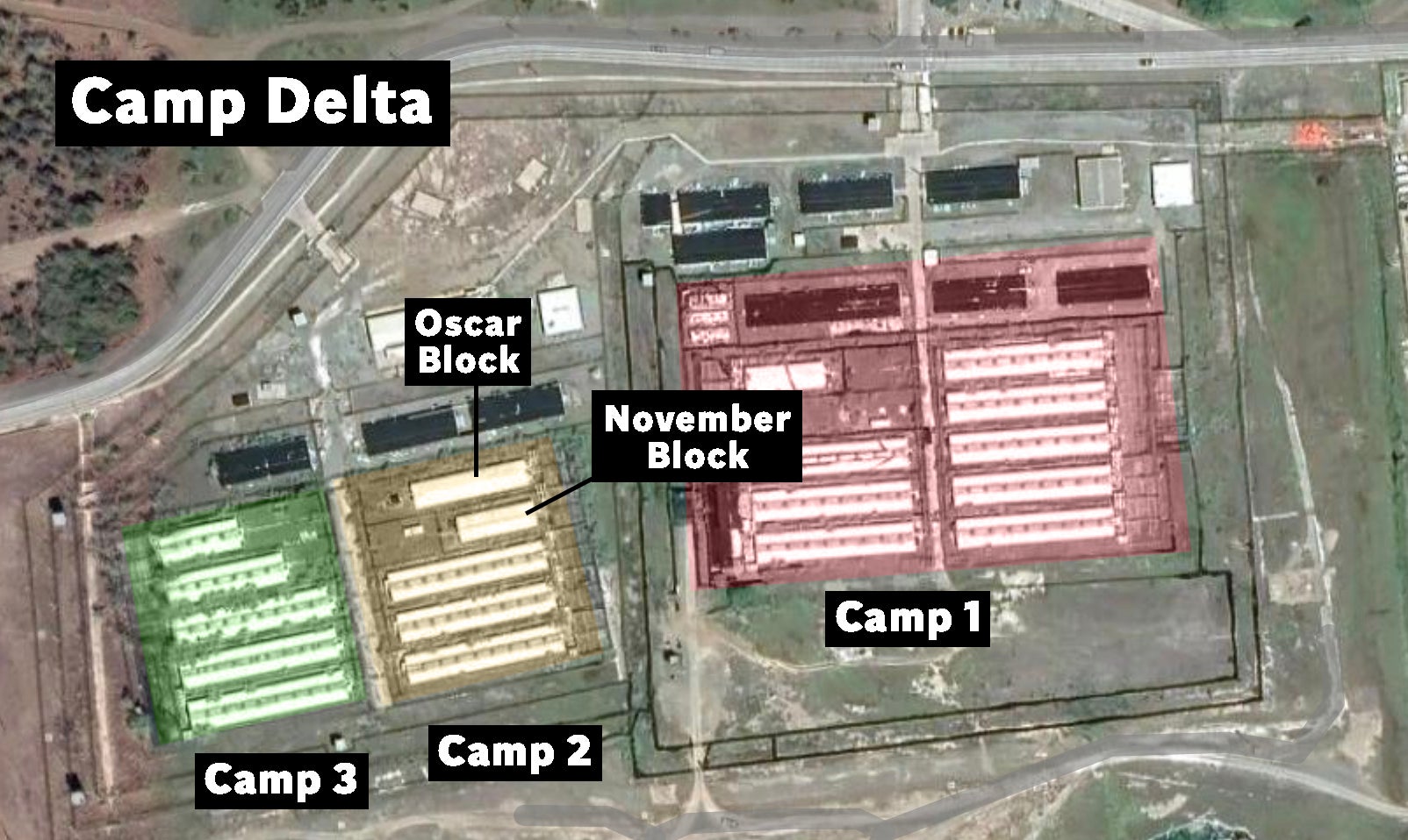 Adayfi says many of the force-feeding incidents took place outside the Oscar and November blocks of Delta Camp