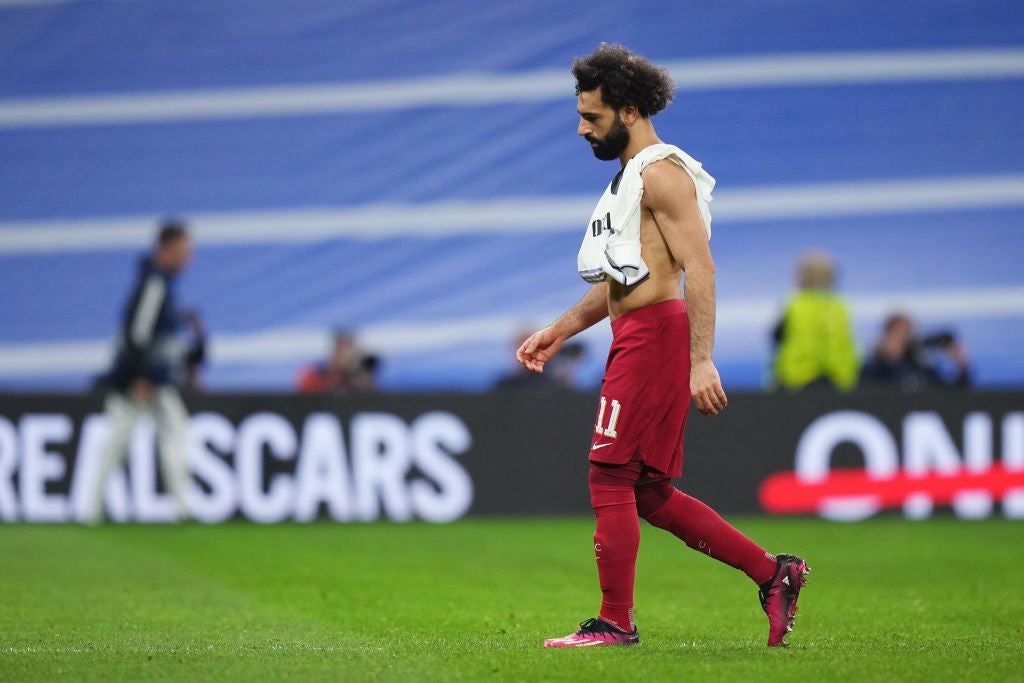 Liverpool and Mohamed Salah were defeated by Real Madrid for the fourth time in six seasons