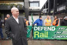 RMT leader: Rail dispute is ‘stuck in a deadlock’