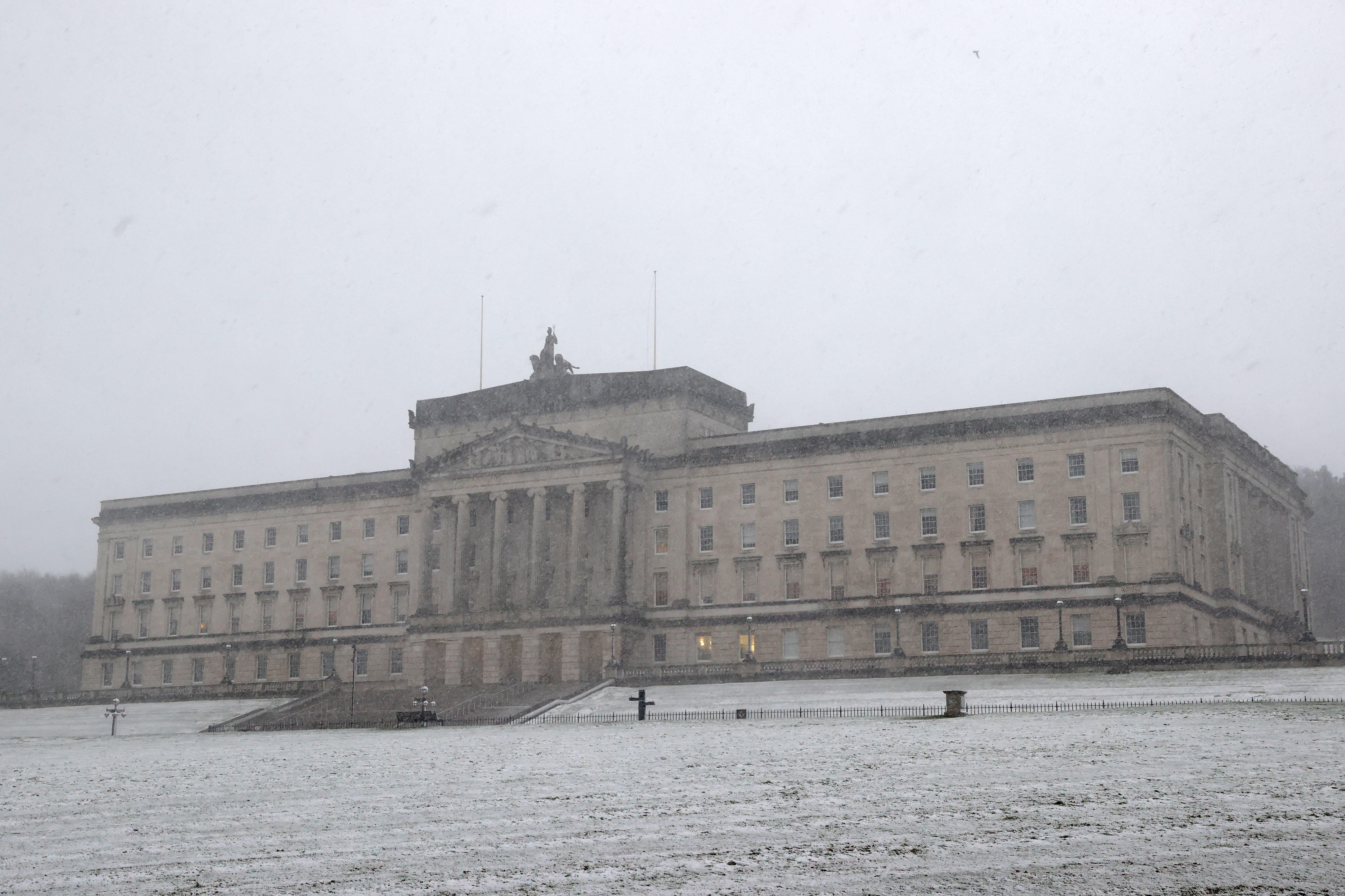 Tony Blair said the political instability at Stormont is a problem for the future of the union (Liam McBurney/PA)