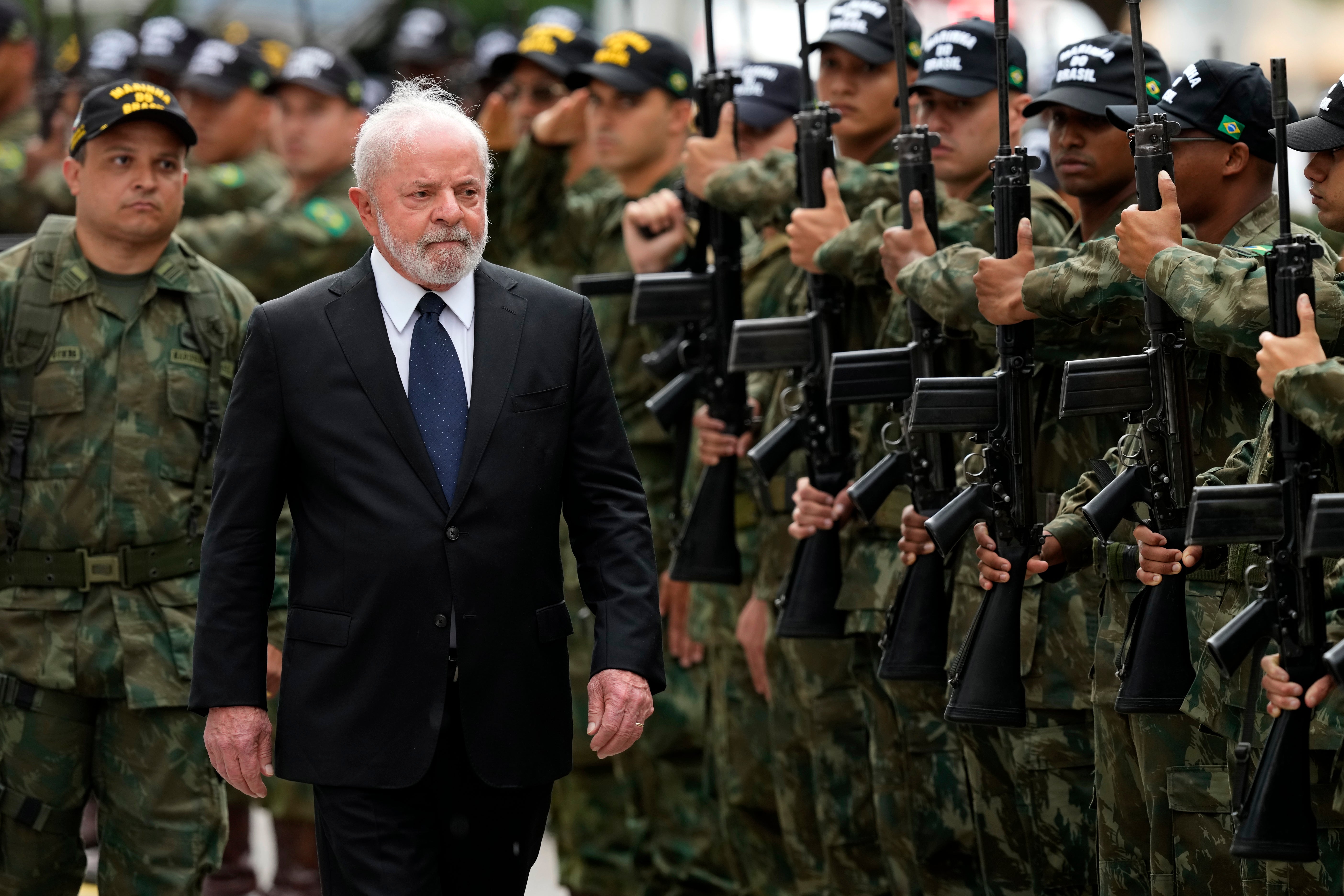 Brazil Lula Military