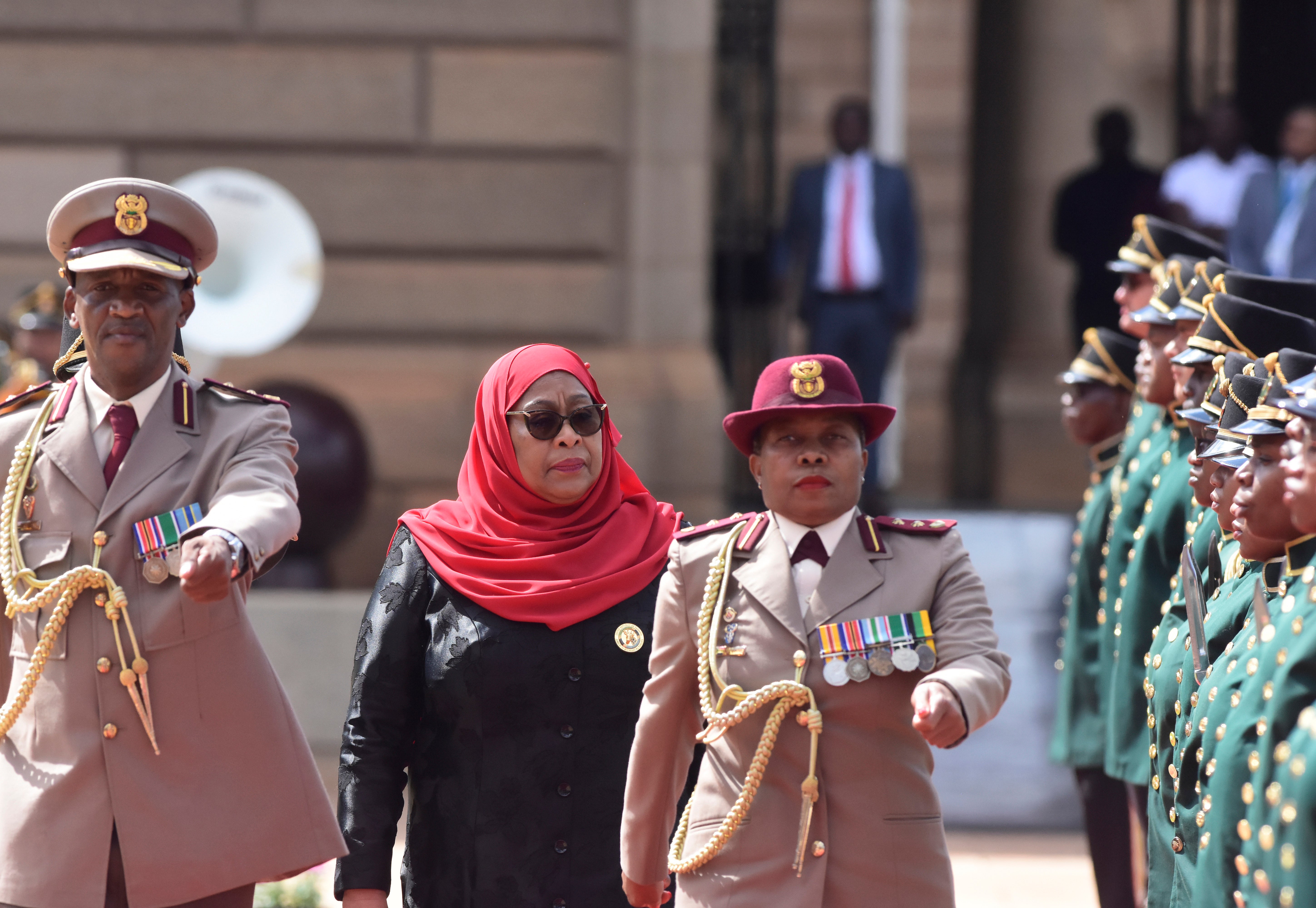 South Africa Tanzania President Visits