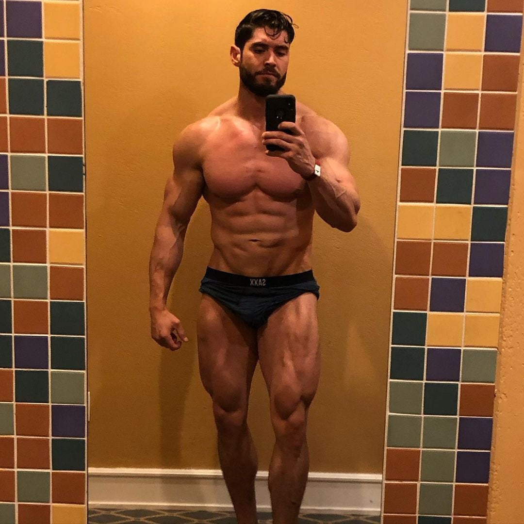Marjanovic left the police force to pursue a career in the health and fitness industry having been obsessed with lifting weights since he was a teenager