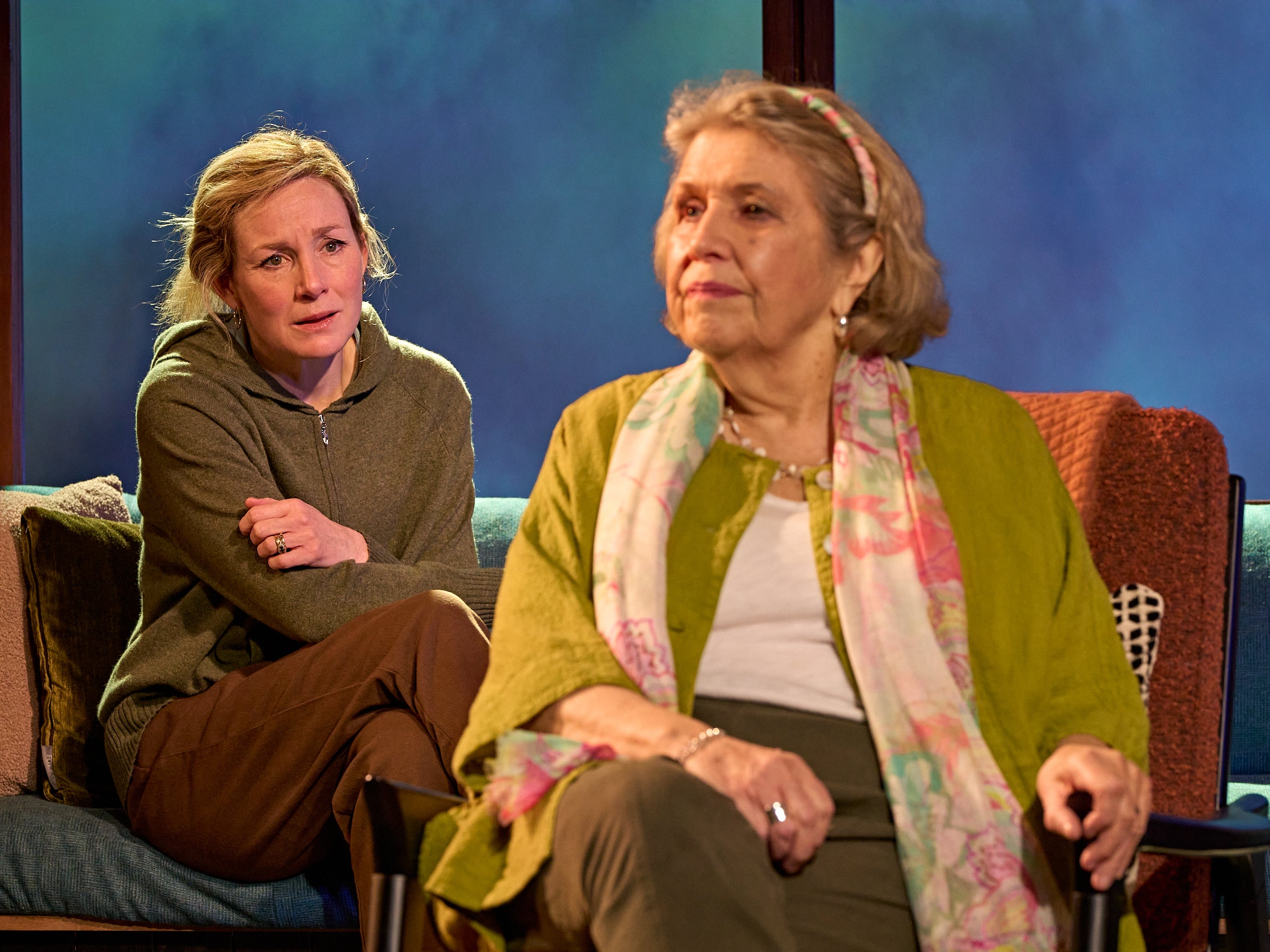 Nancy Carroll (left) and Anne Reid in ‘Marjorie Prime'