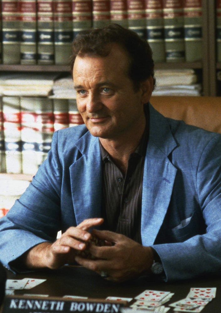 Bill Murray as slimeball defence attorney Ken Bowden