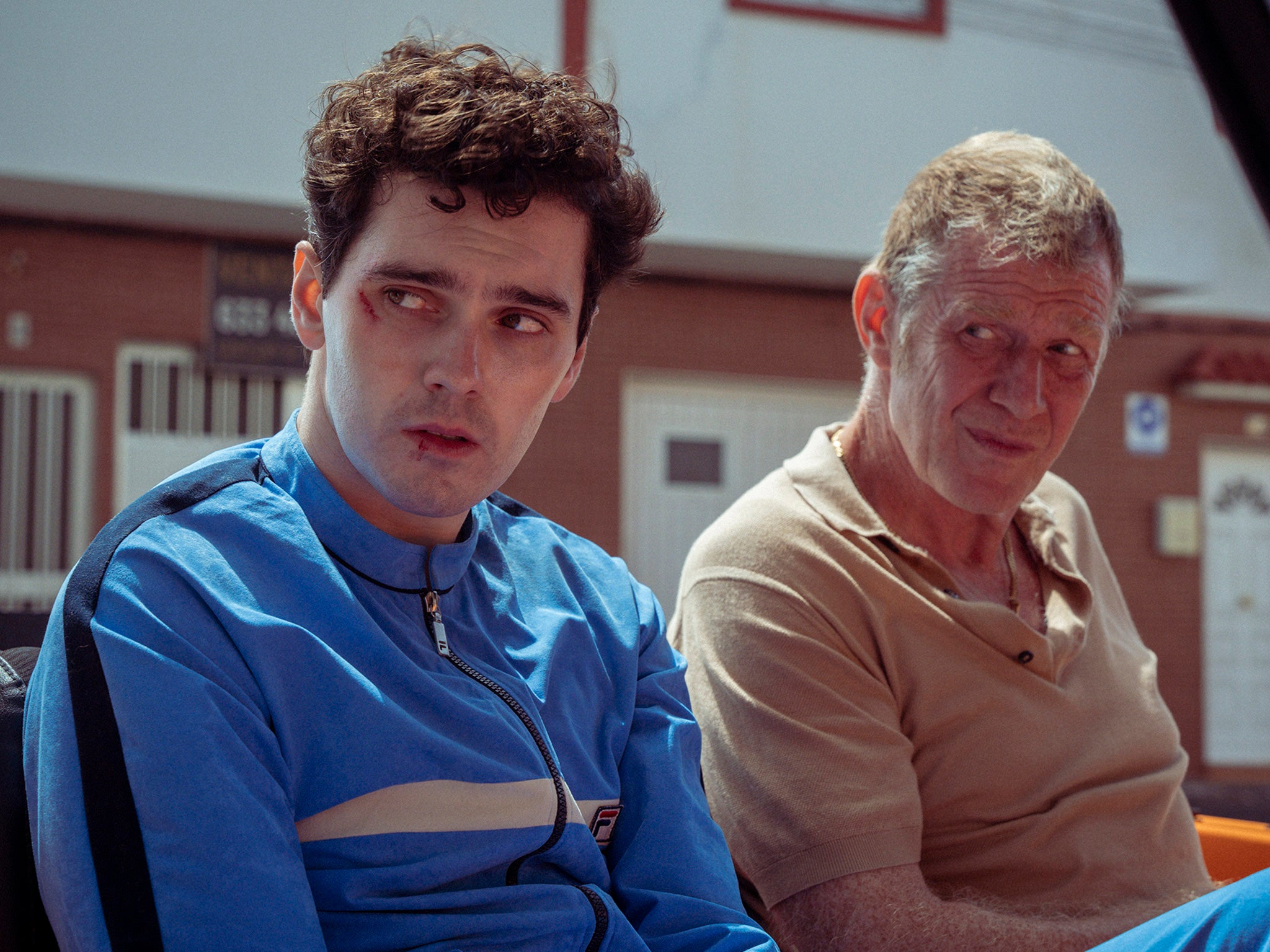 Jack Rowan (left) as Gene and Jason Flemyng as Albert