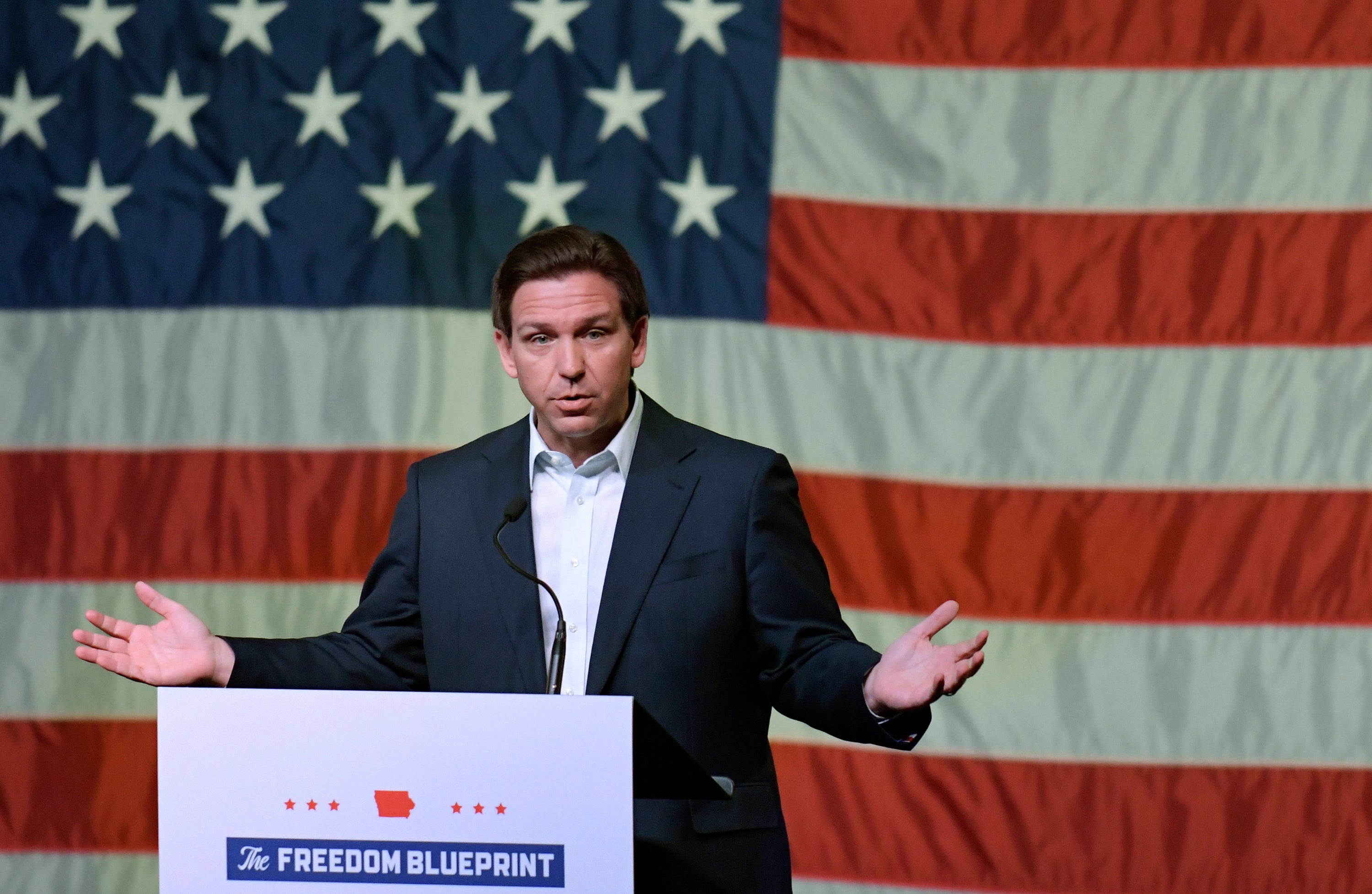 Election 2024 DeSantis Iowa