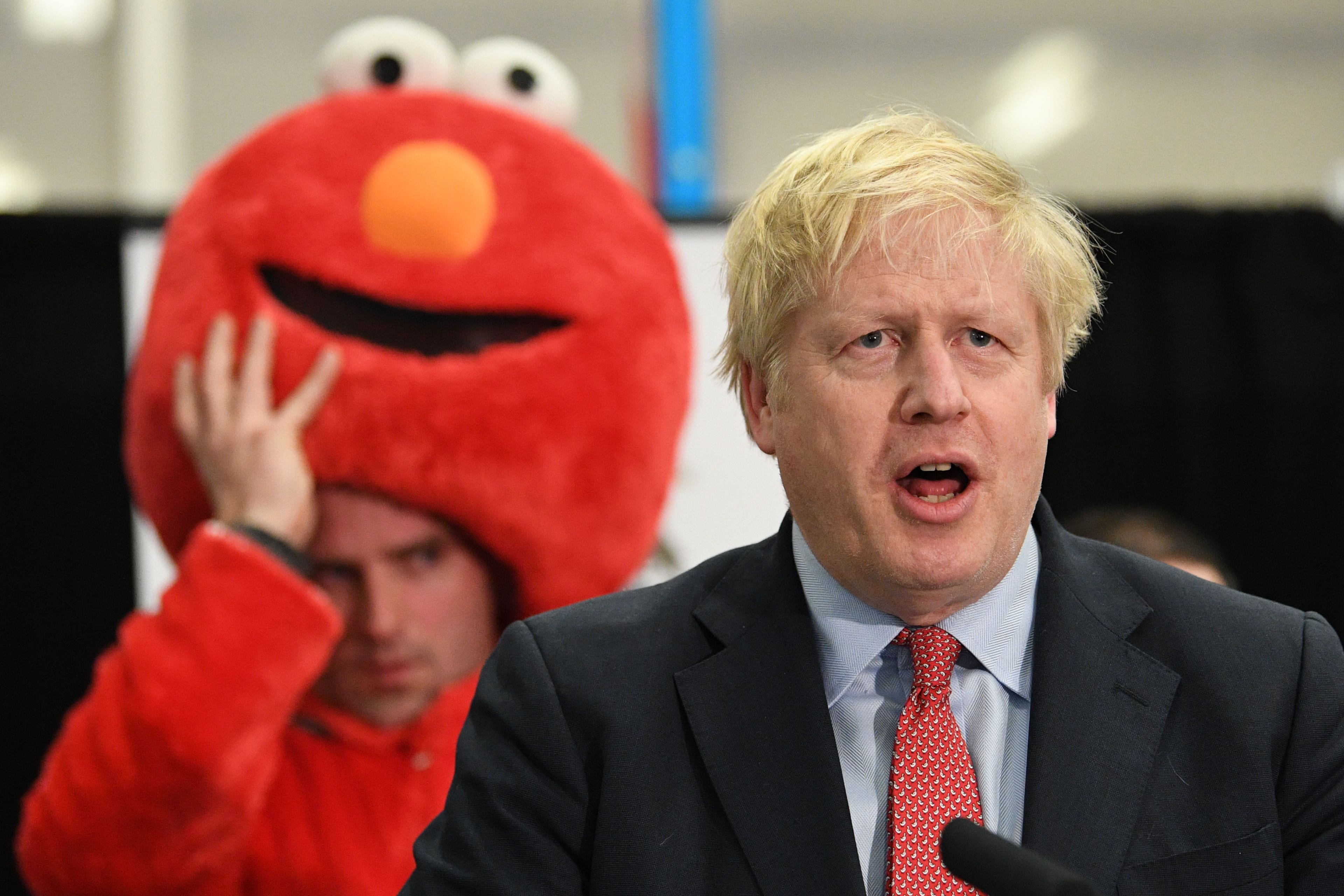 Boris Johnson in 2019 giving his victory speech after winning the Uxbridge & Ruislip South constituency (Stefan Rousseau/PA)