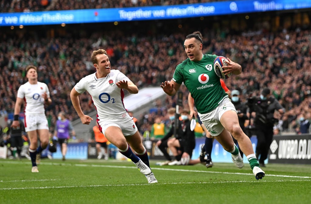 James Lowe has shown his finishing ability for Ireland on many an occasion