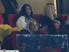 Kim Kardashian makes surprise appearance at Arsenal game in north London