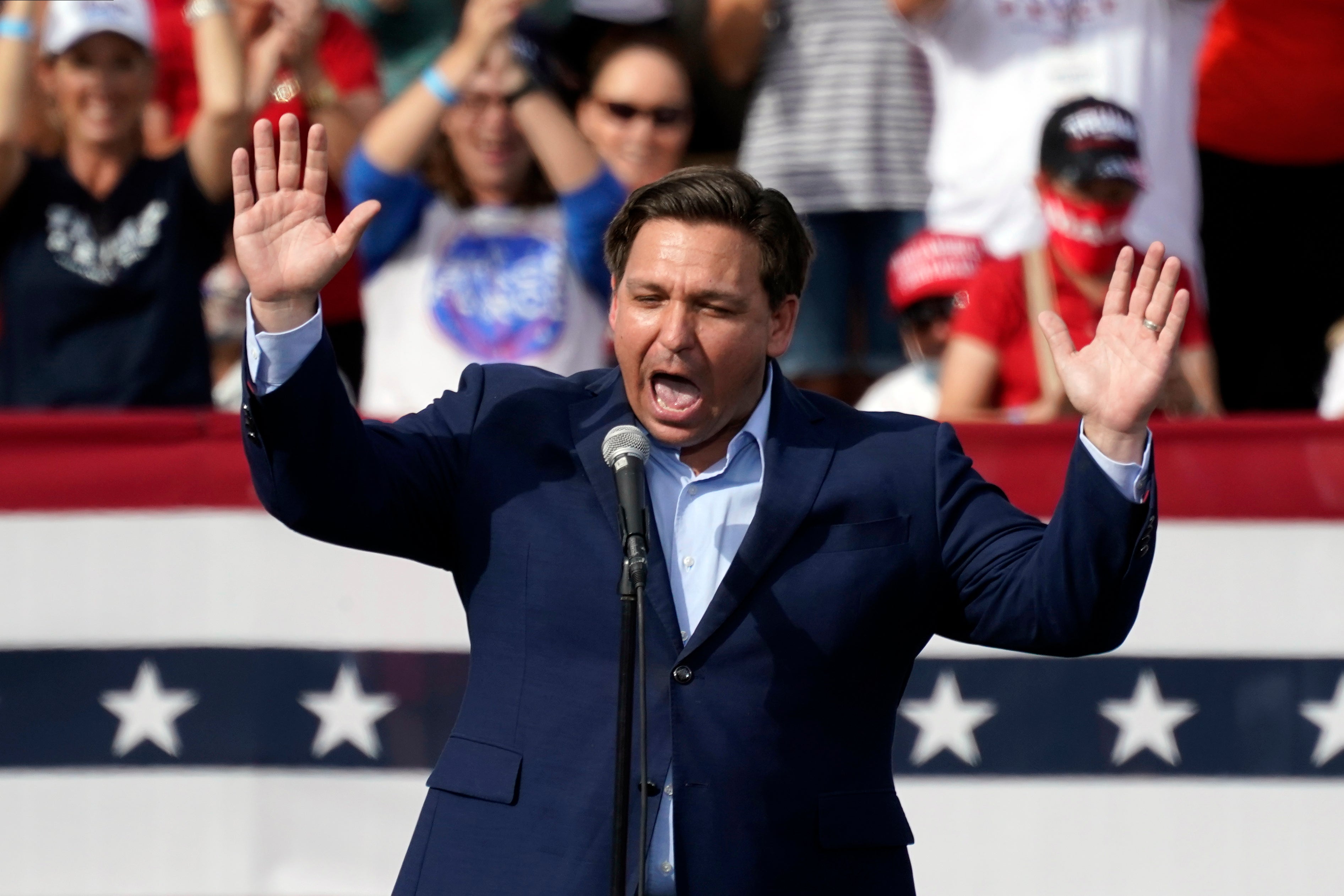 Election 2024 DeSantis Trump