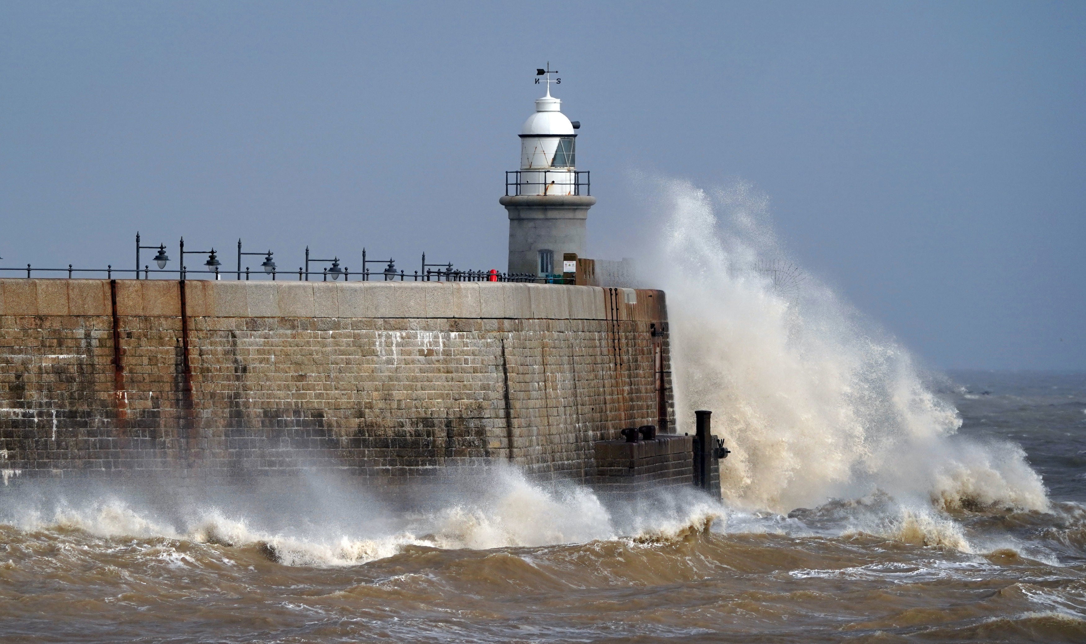 The worst of the winds will likely be felt in western coastal regions