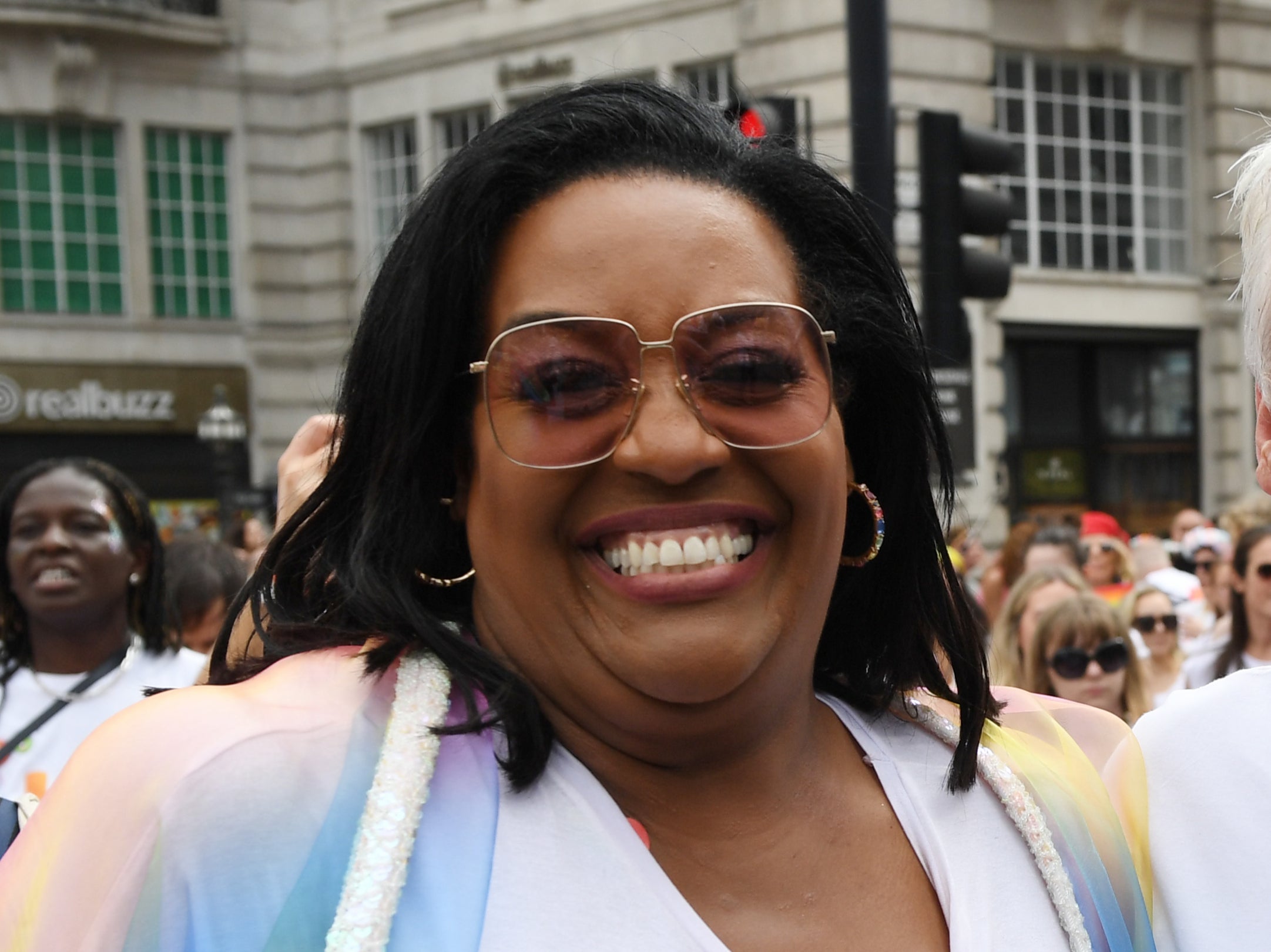 Alison Hammond attends Pride in 2022