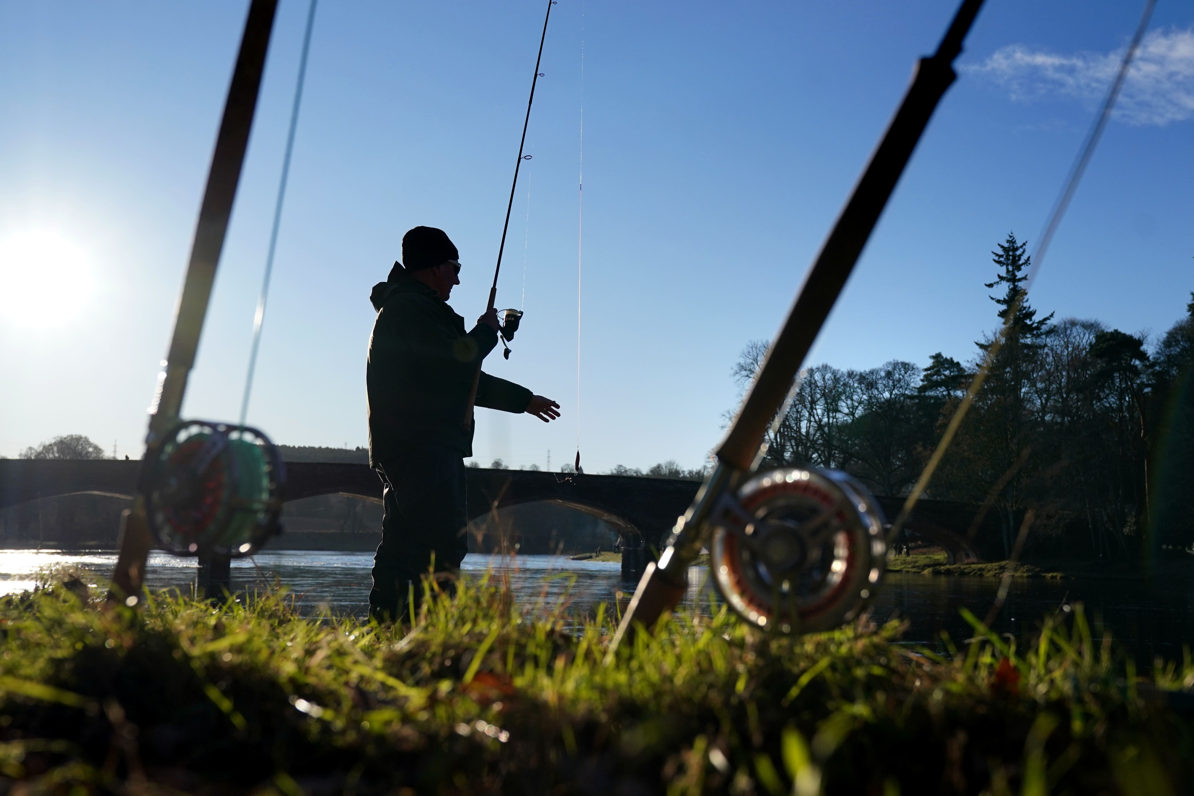 Anglers said Thames Water’s failure to upgrade decades old sewage pipes is killing fish (Andrew Milligan/PA)