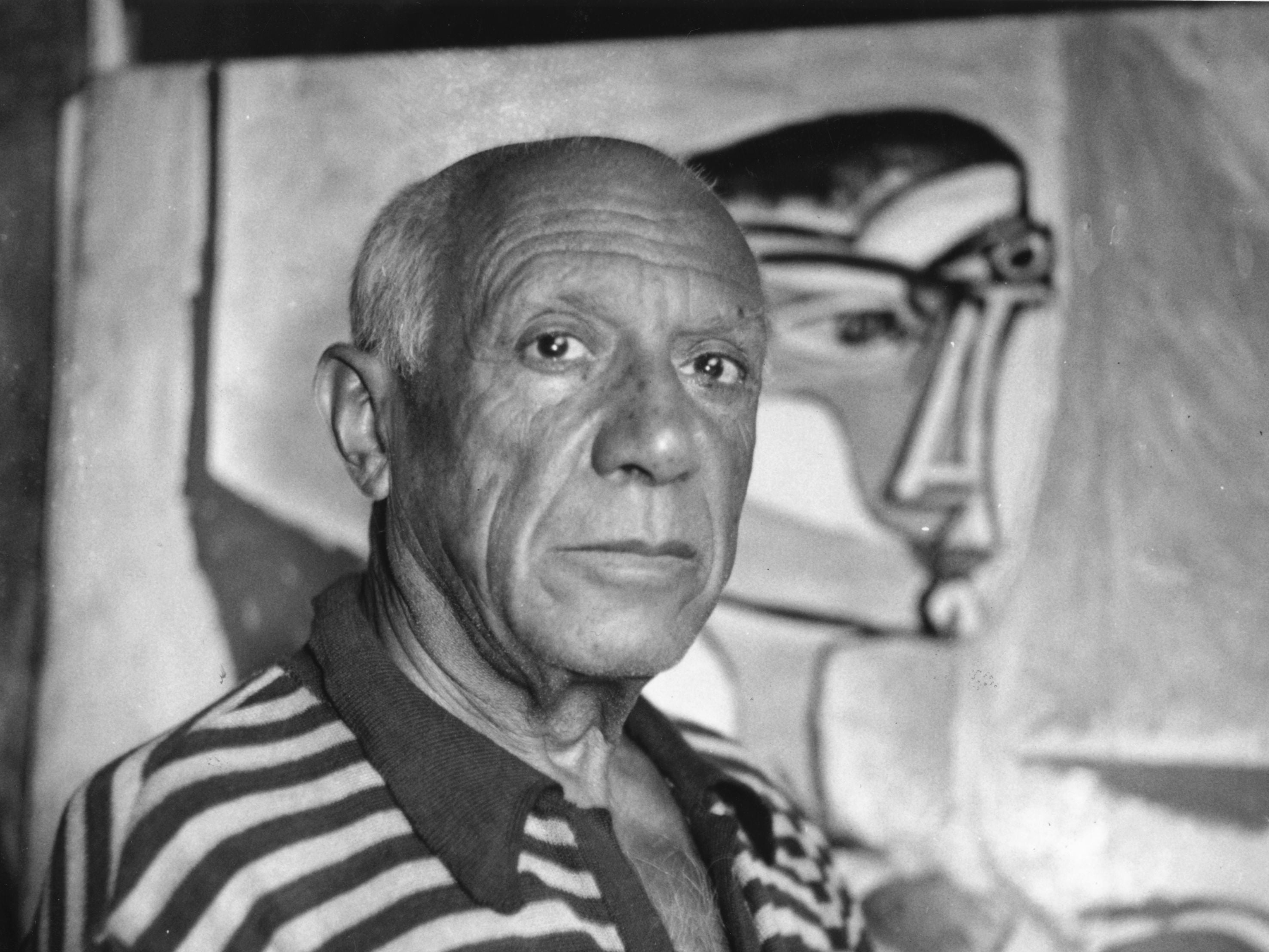 Pablo Picasso in 1955